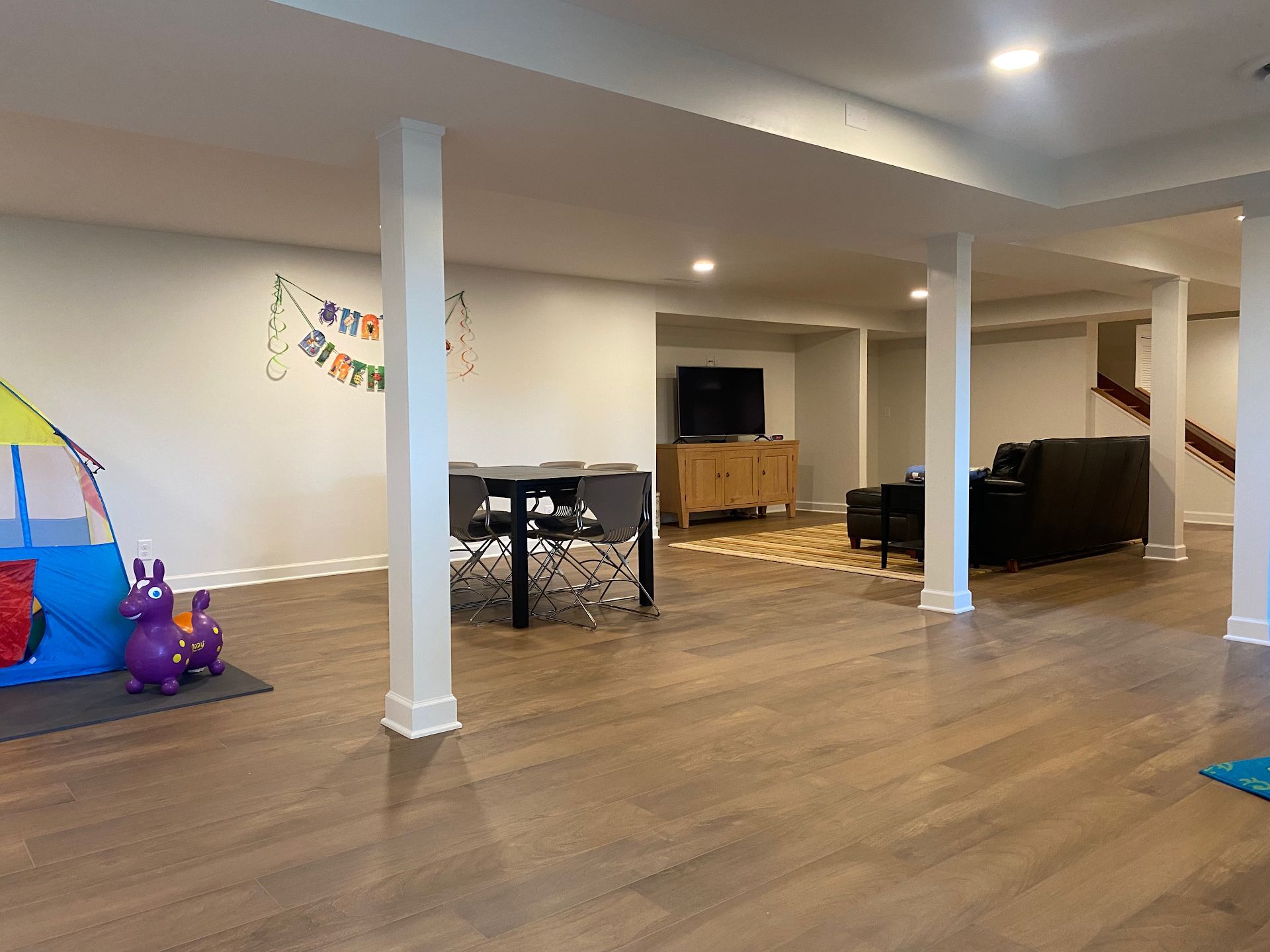 Hazelwood Drive Basement Finish