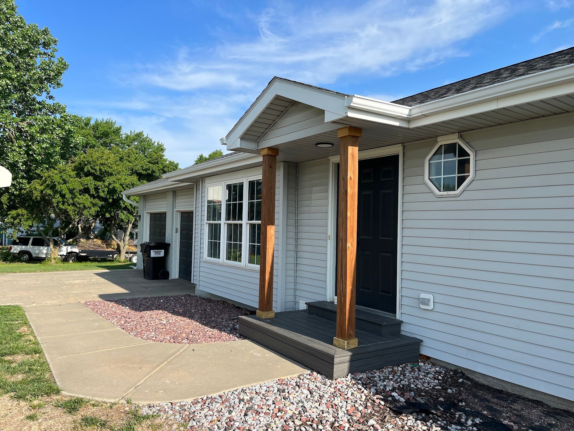 Exterior, Hickman Road Remodel