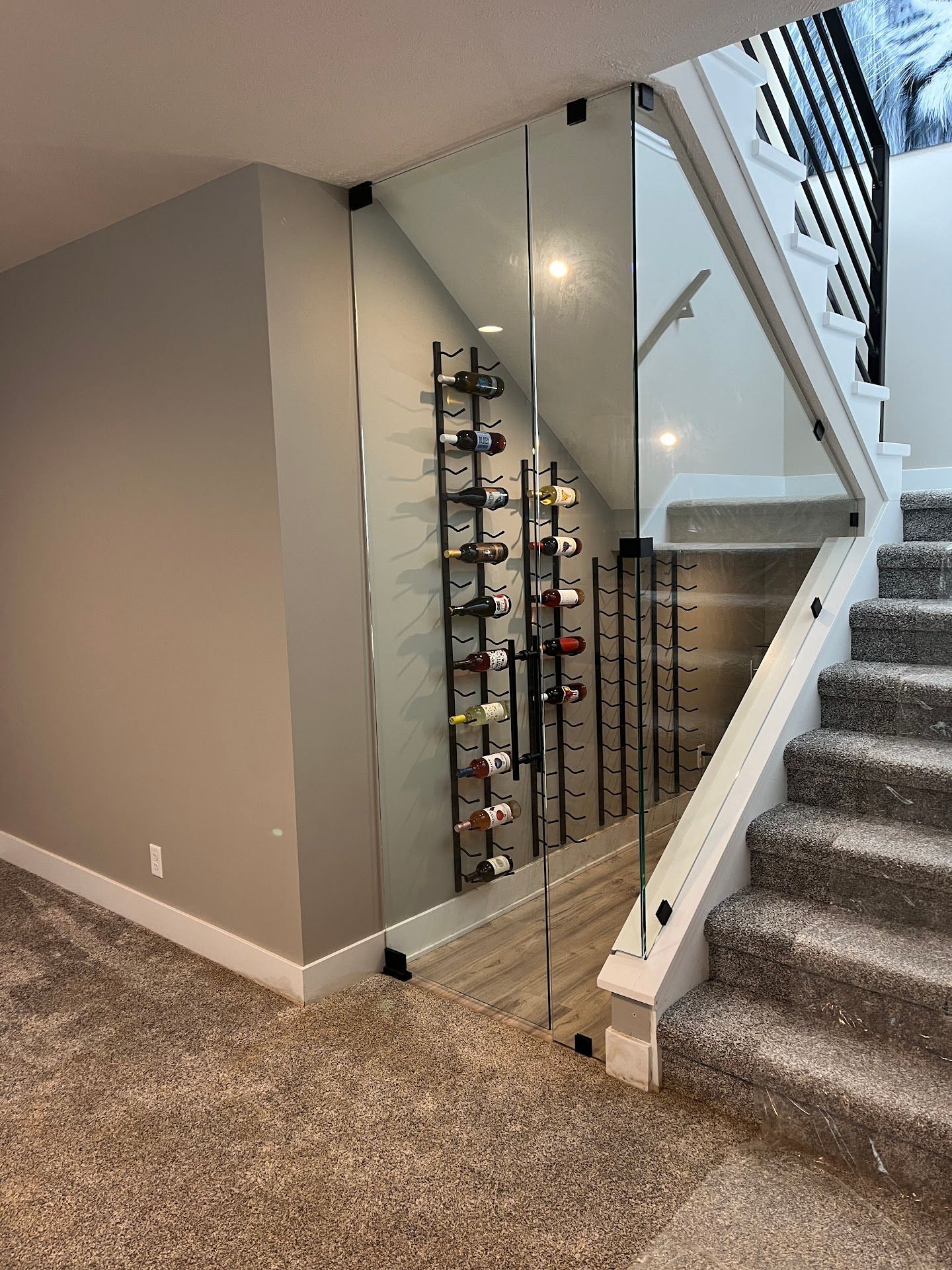 Basement, Kilkee Road Custom Home