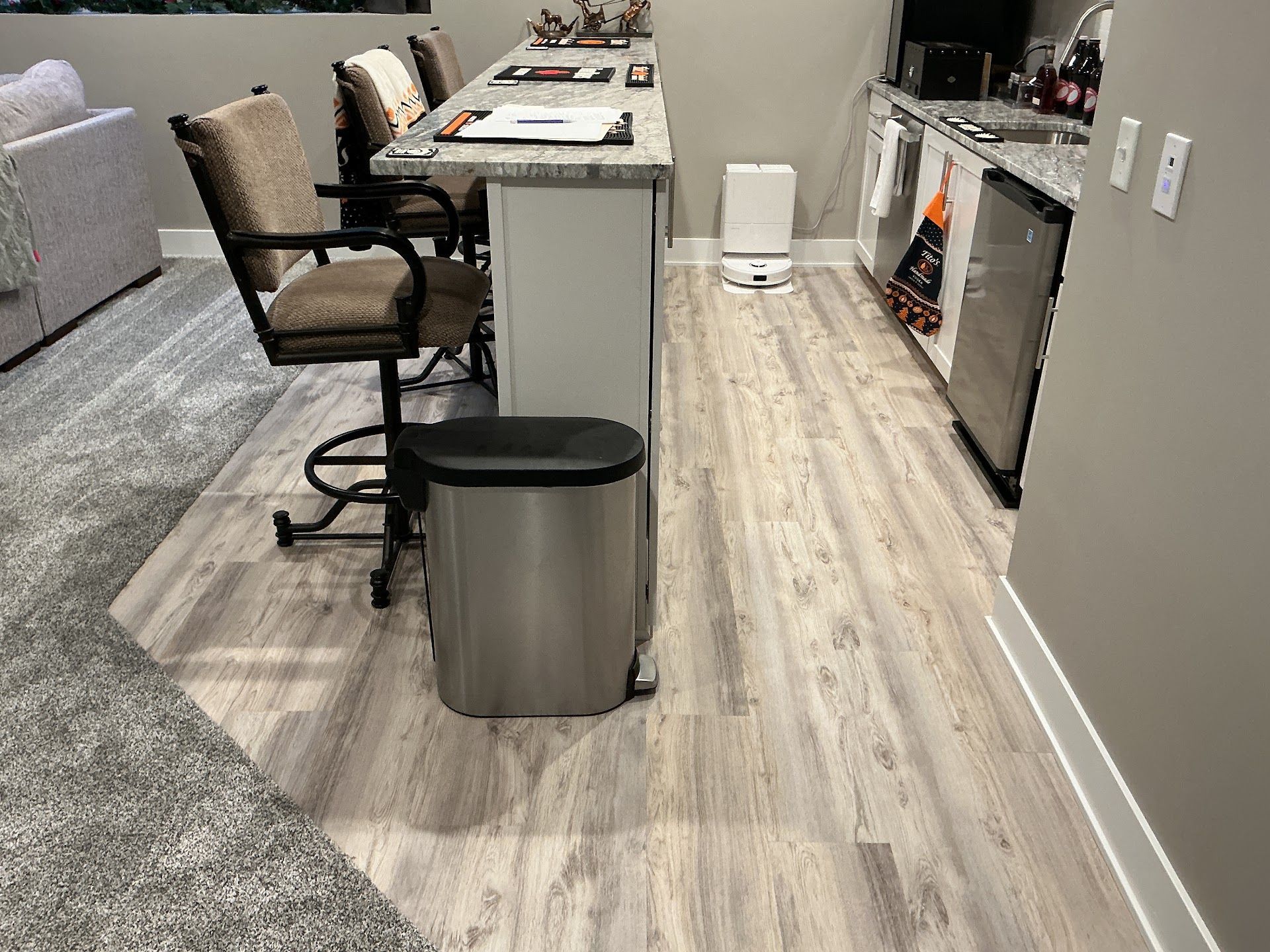 Basement, Kilkee Road Custom Home