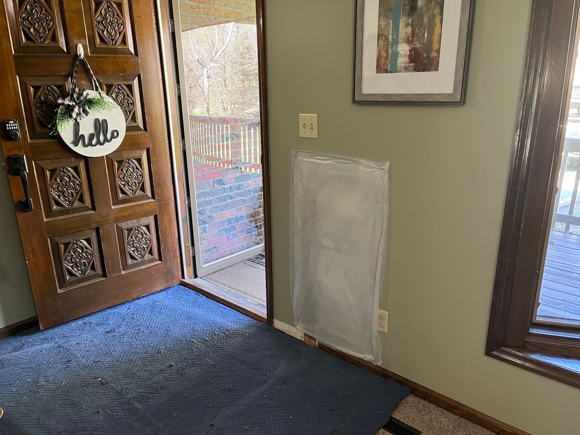Entryway, Lincoln Basement Finish
