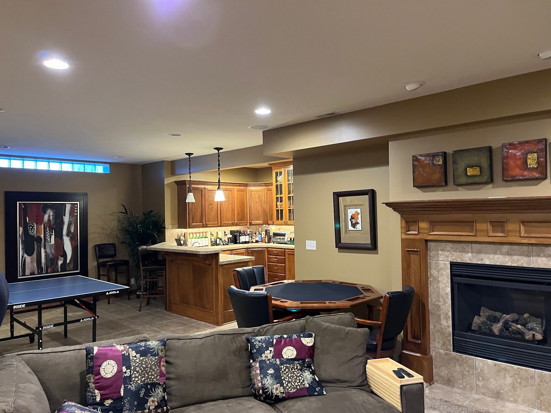 Basement, Lincoln Bathroom Remodel