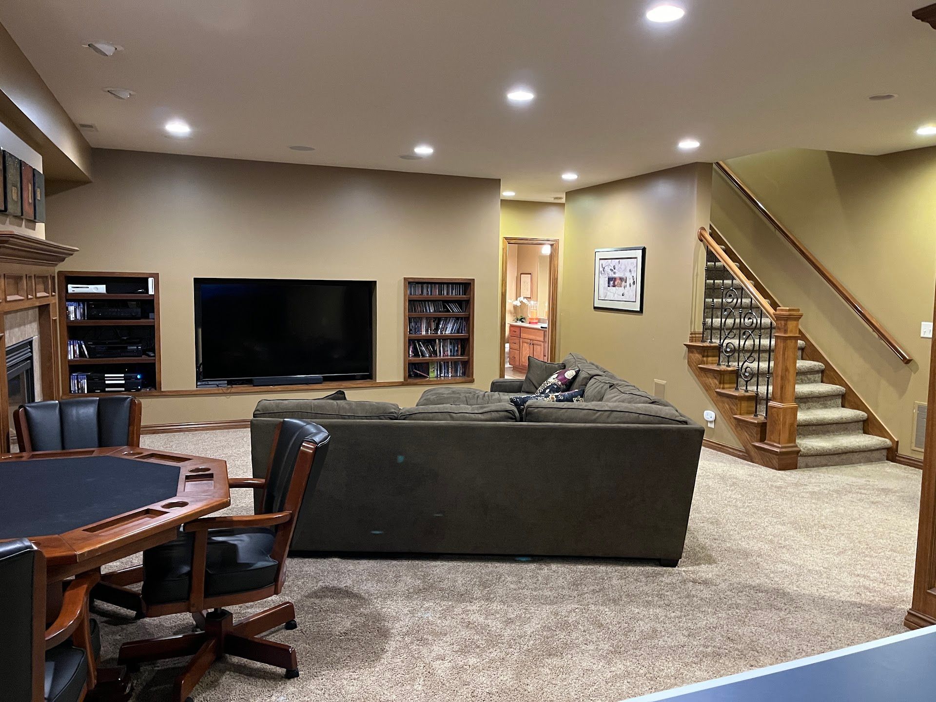 Basement, Lincoln Bathroom Remodel