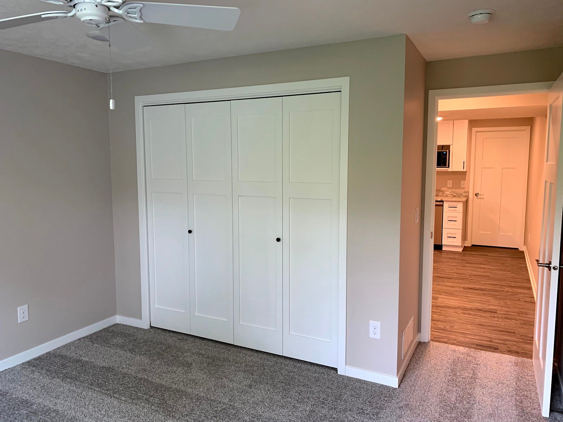 Basement, Lincoln Custom Home