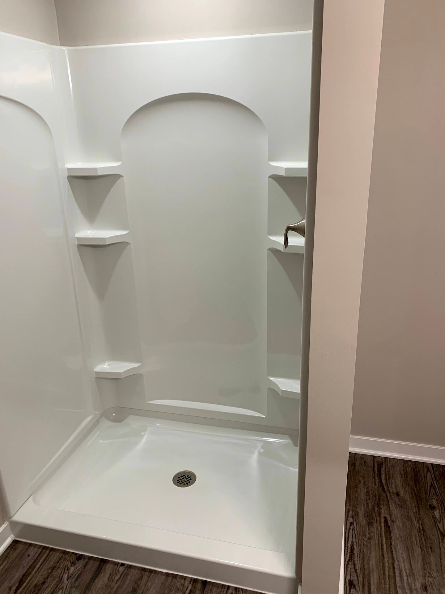 Basement, Lincoln Custom Home