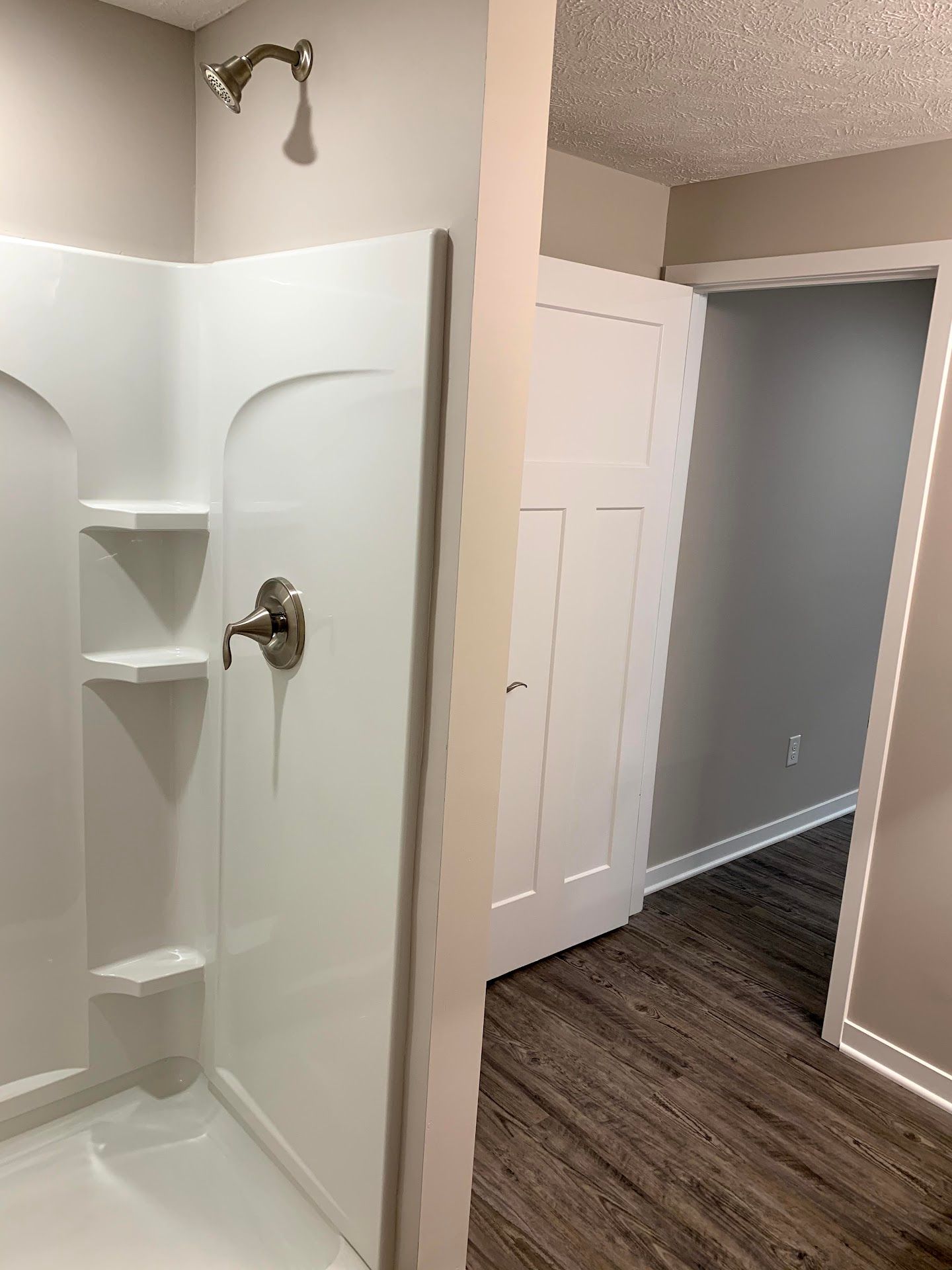 Basement, Lincoln Custom Home