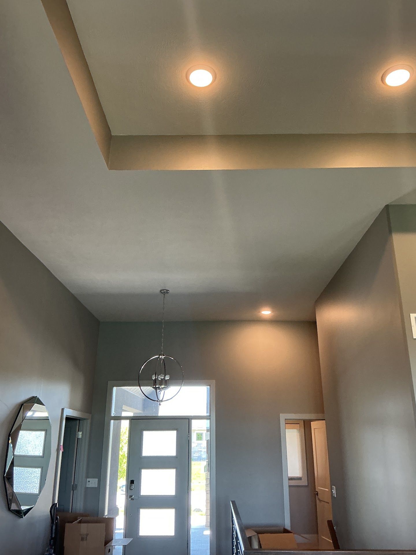Entryway, Lincoln Custom Home