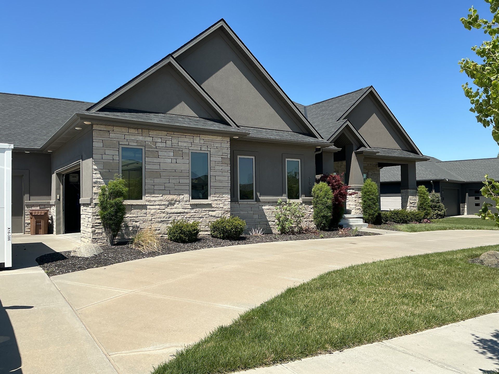 Exterior, Lincoln Custom Home