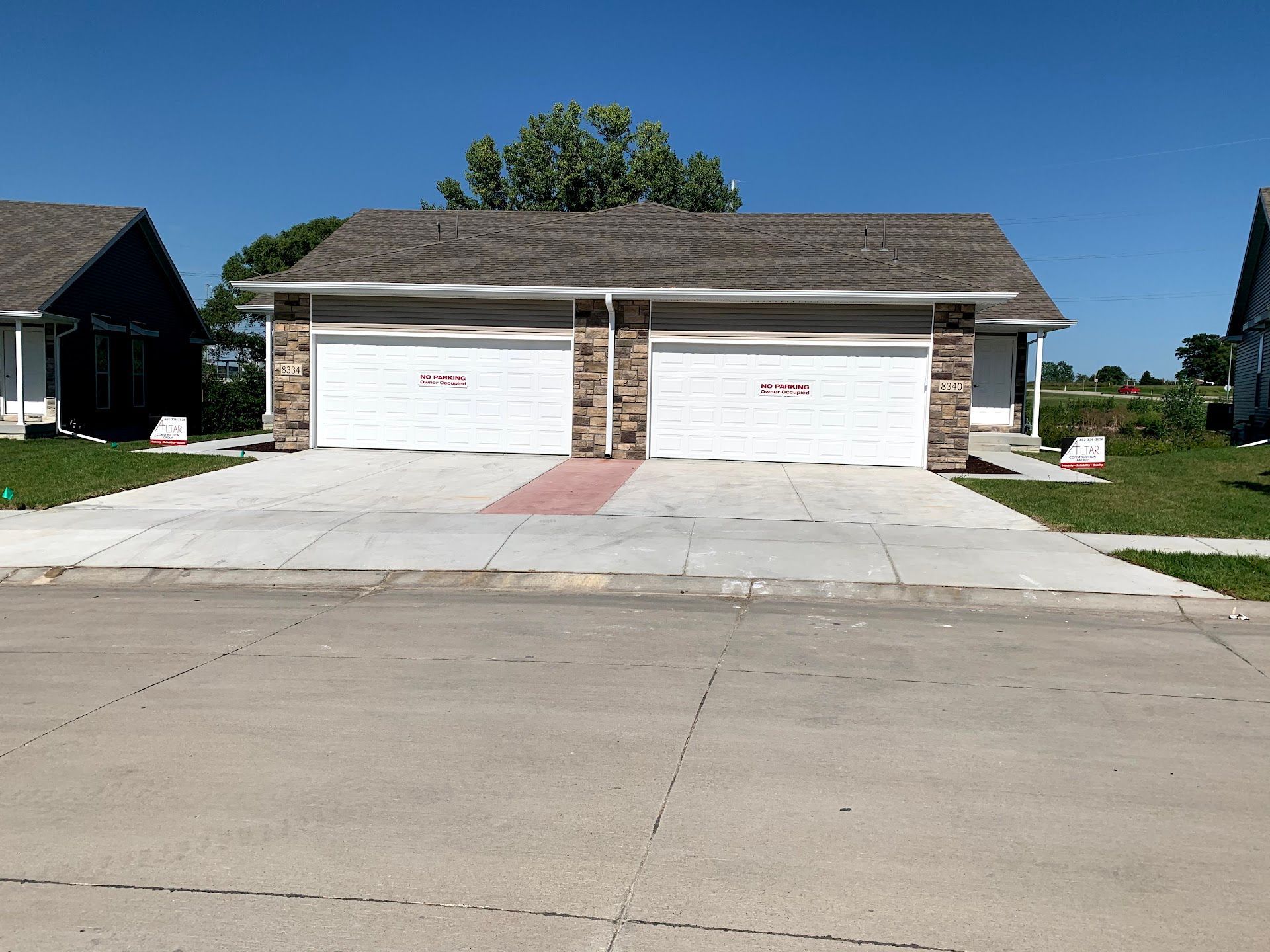 Exterior, Lincoln Custom Home