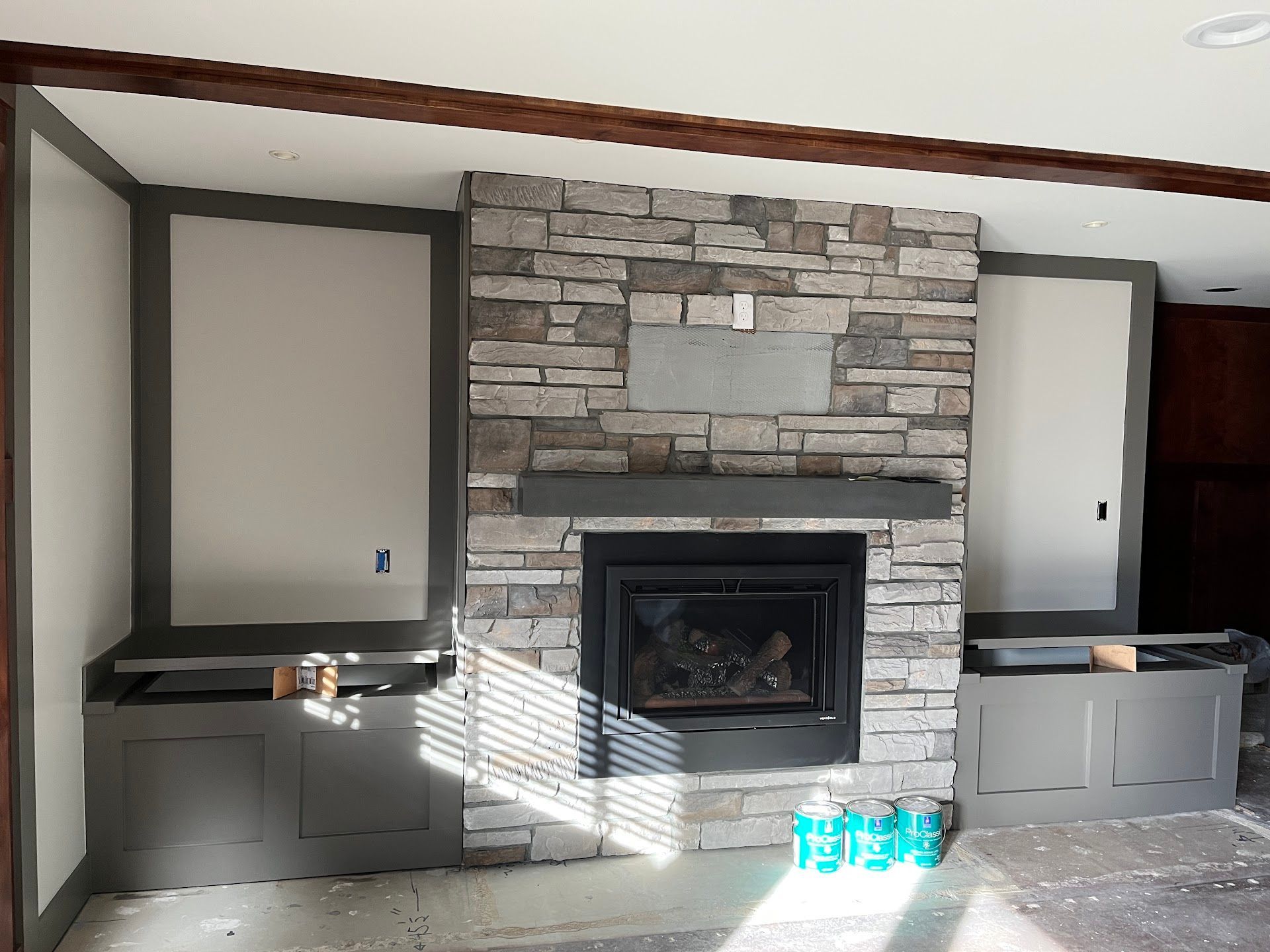Living room, Martell Road Remodel