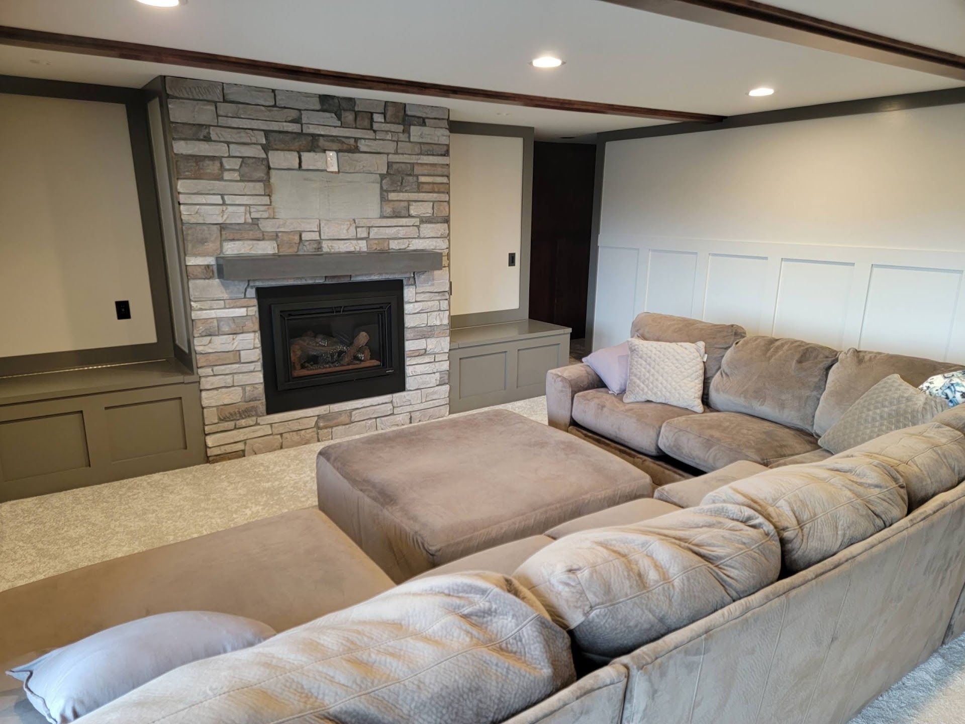 Living room, Martell Road Remodel