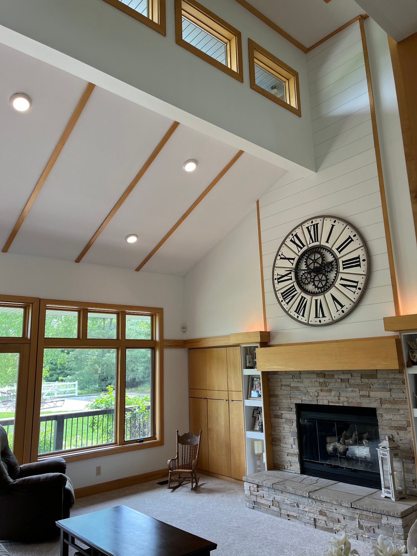 Living room, Martell Road Remodel
