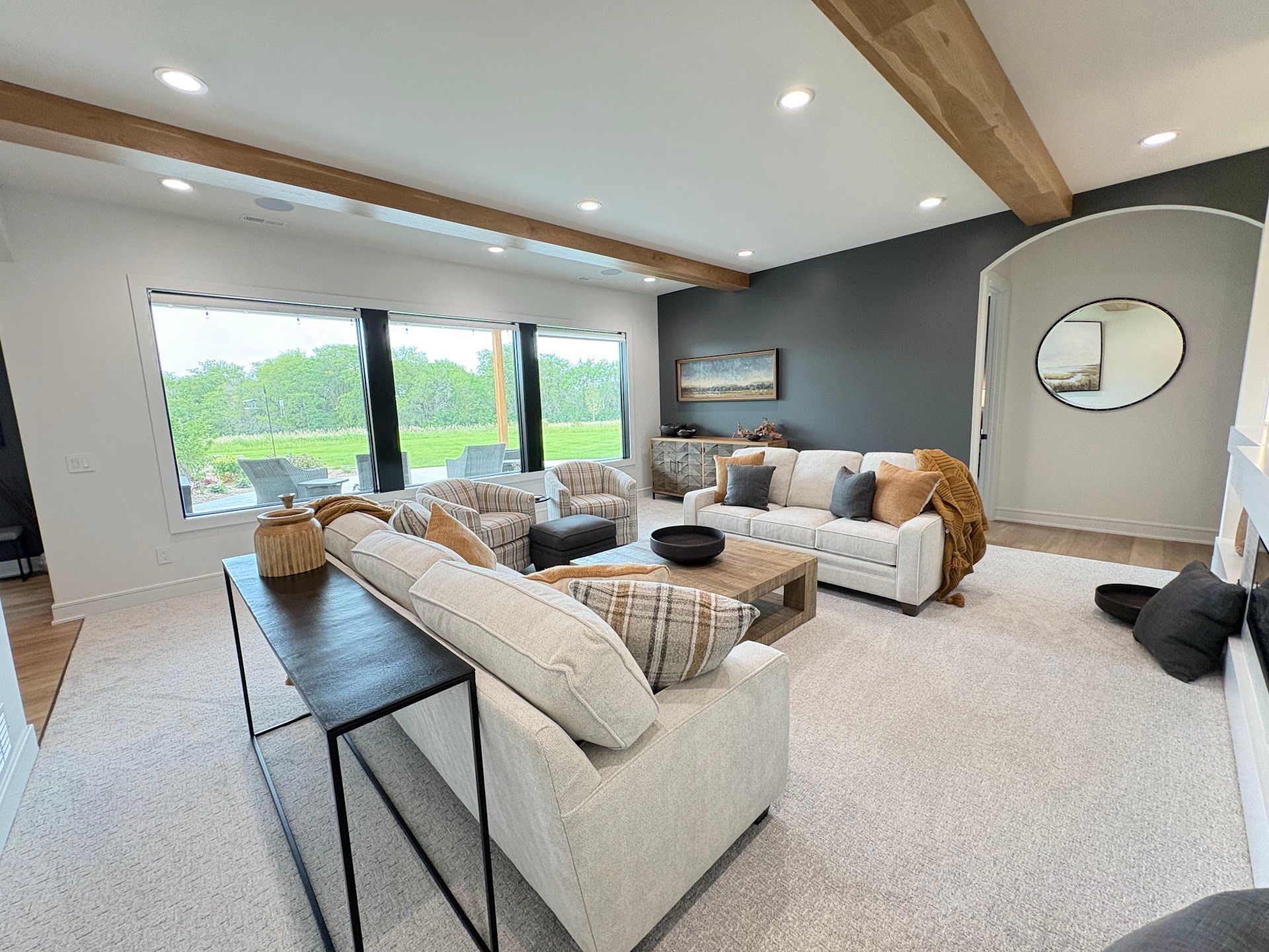 Basement, Prairie Flower Custom Acreage