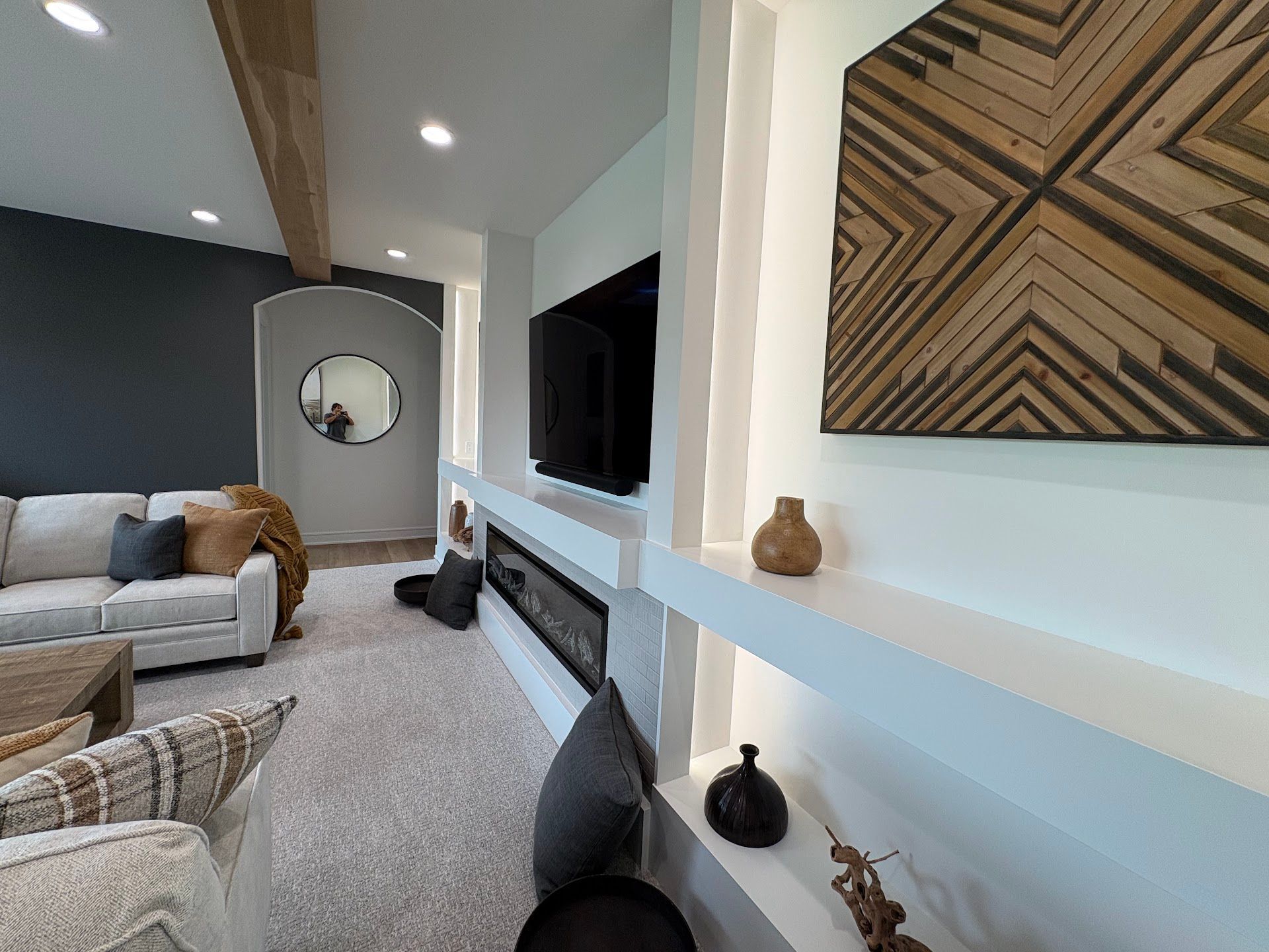 Basement, Prairie Flower Custom Acreage