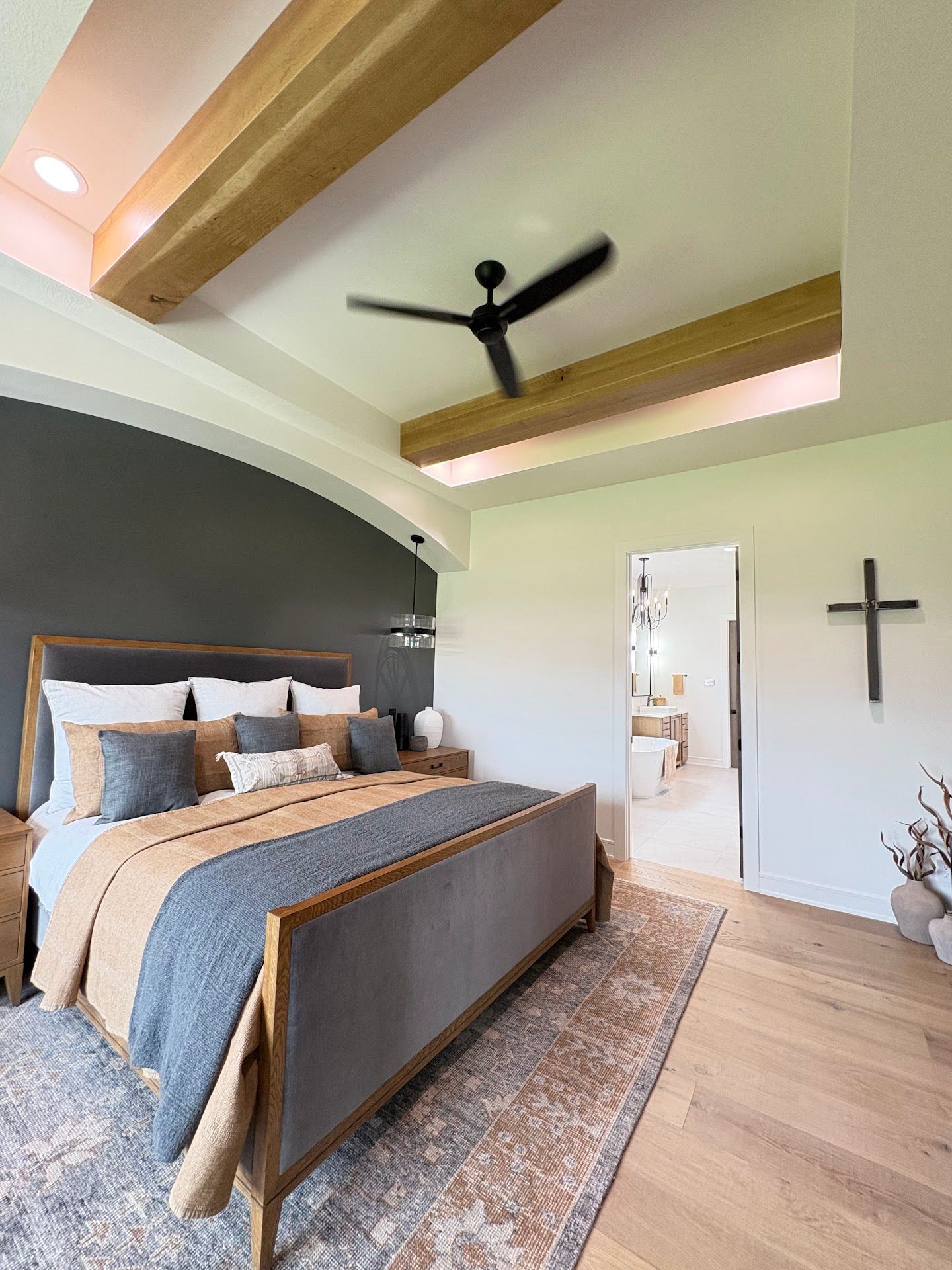 Bedroom, Prairie Flower Custom Acreage