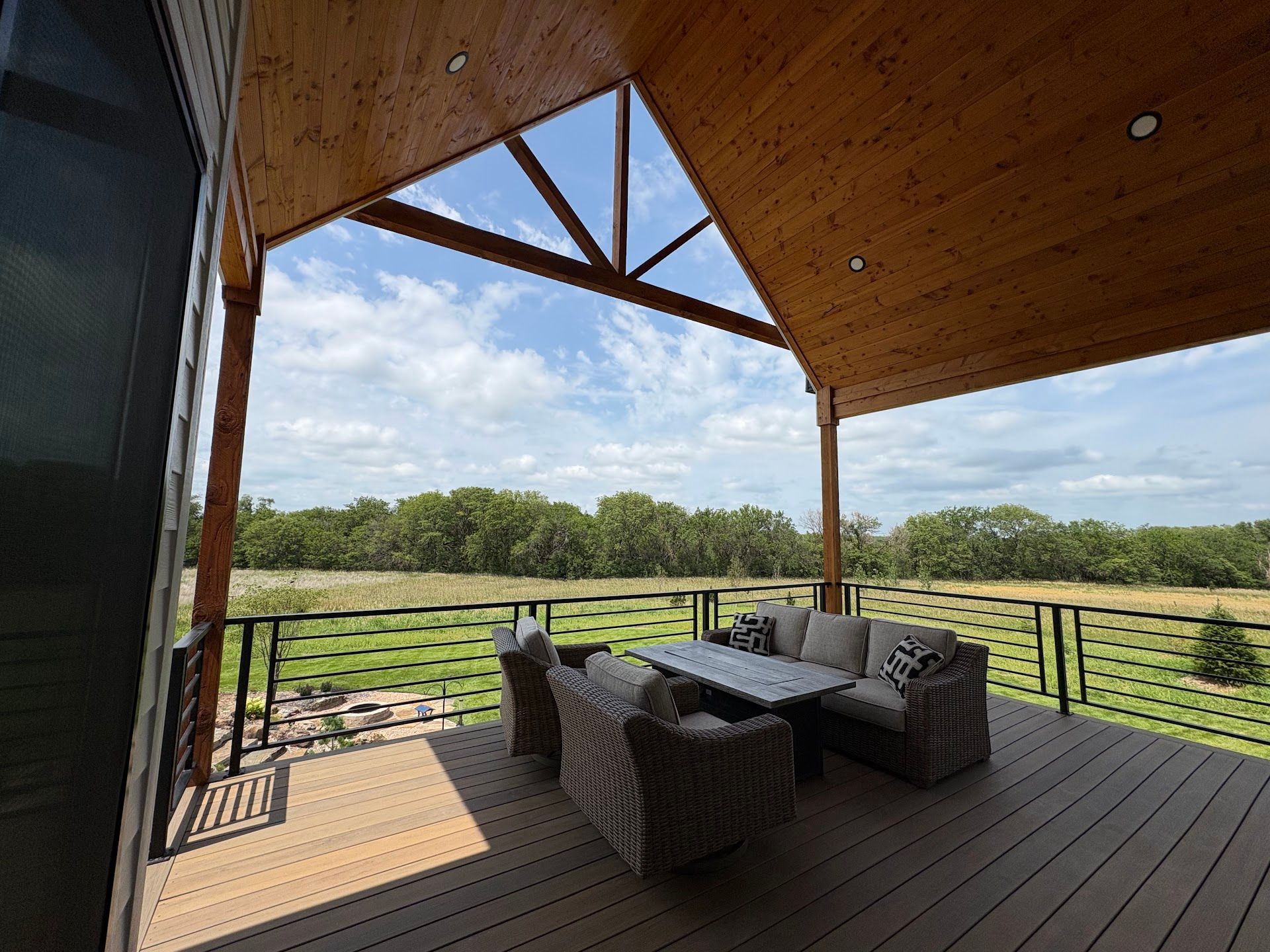 Deck, Prairie Flower Custom Acreage