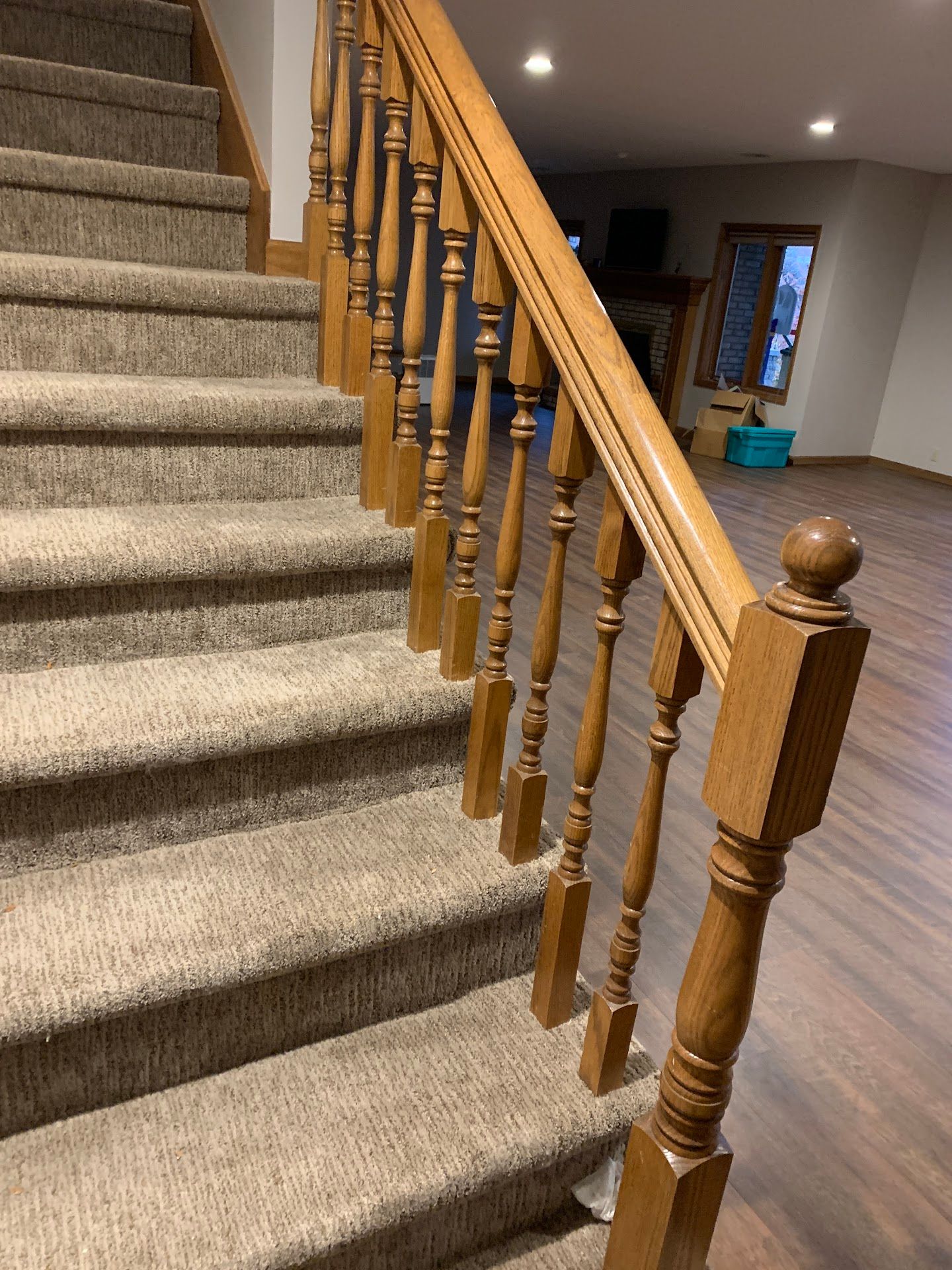 Staircase, Ridge Road Remodel