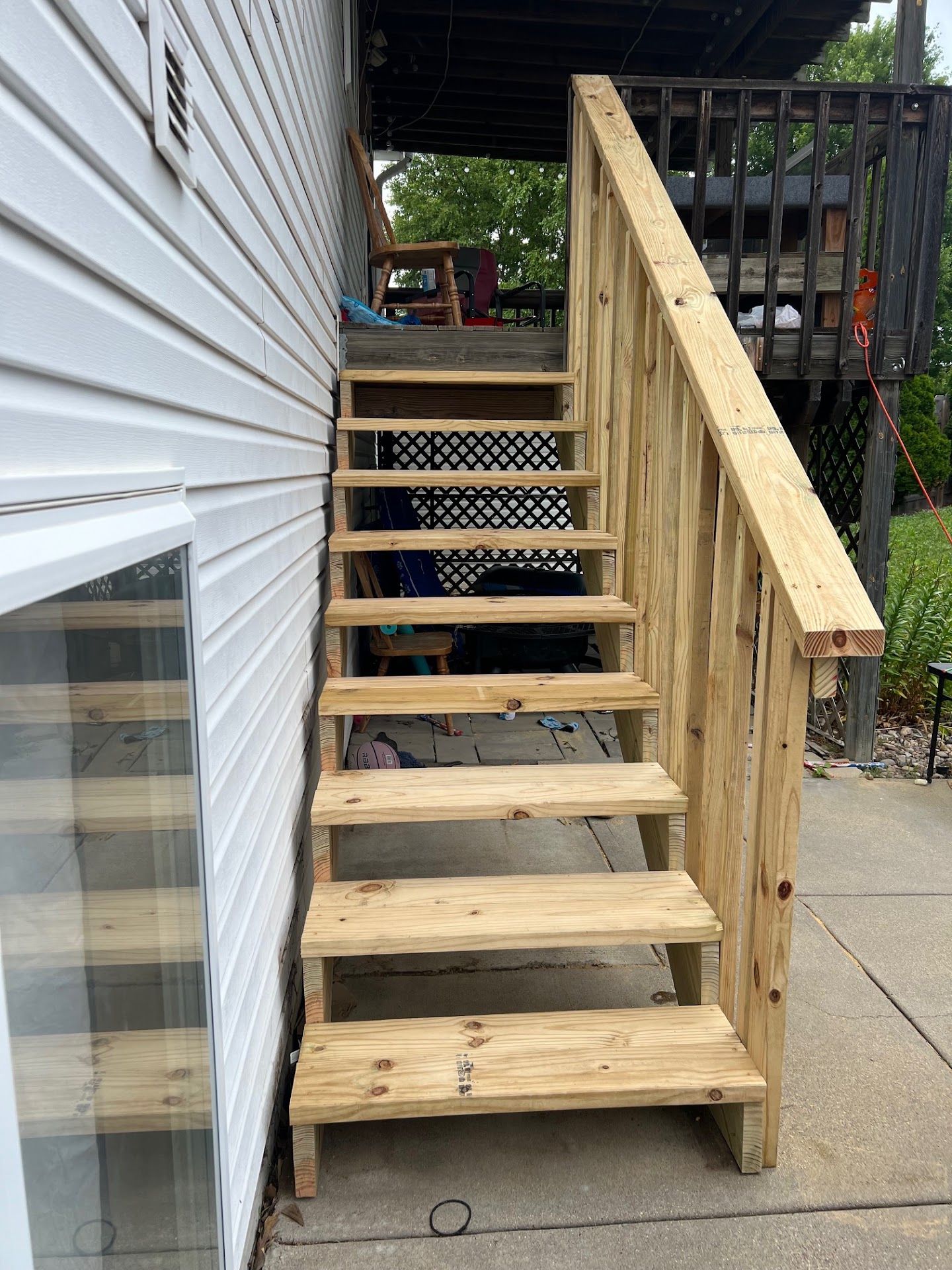 Deck, Rokeby Basement Remodel