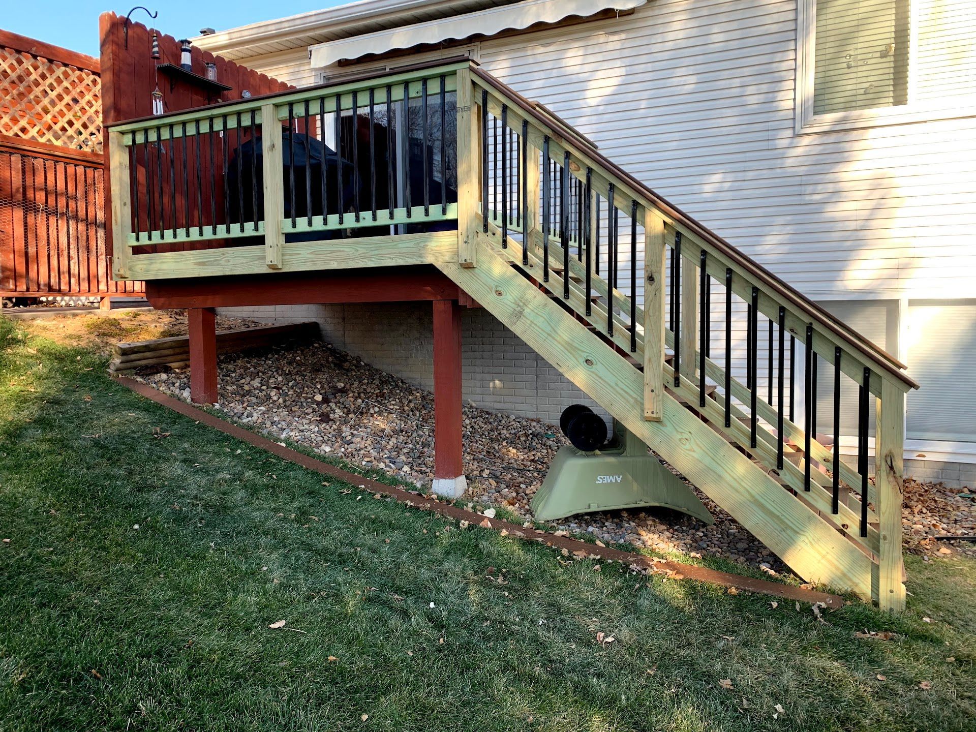 Deck, Vavra Place Remodel