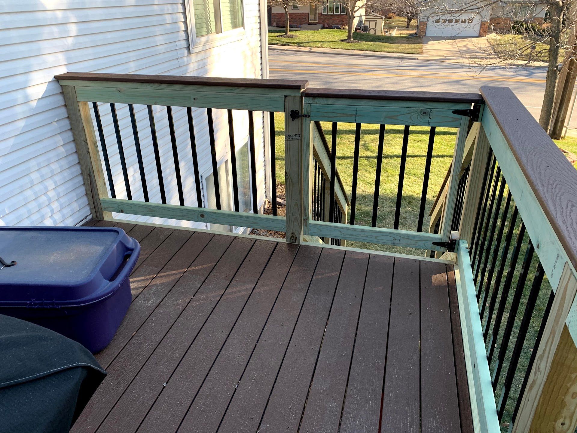 Deck, Vavra Place Remodel