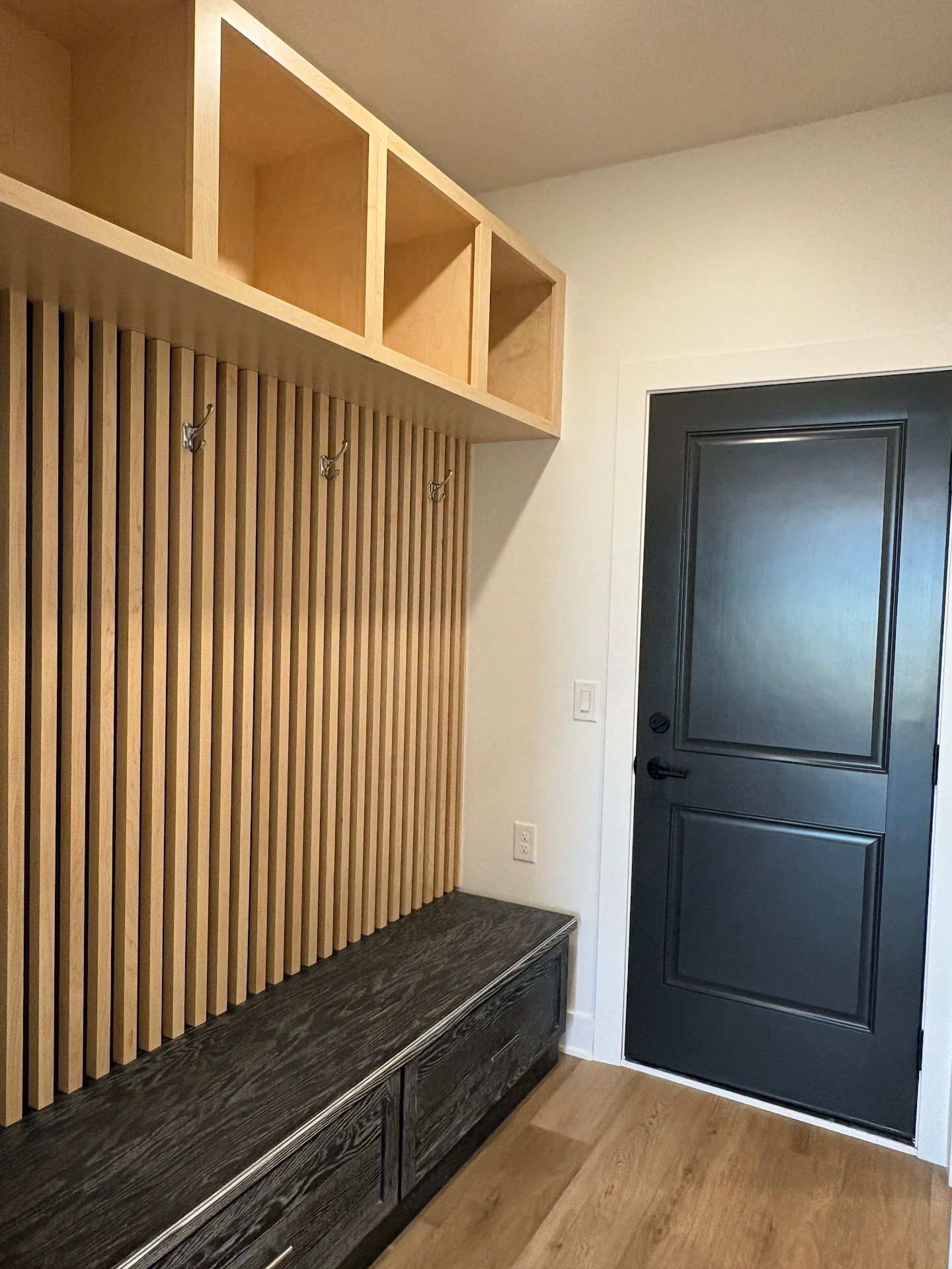 Entryway, Warm and Modern Home In Lincoln