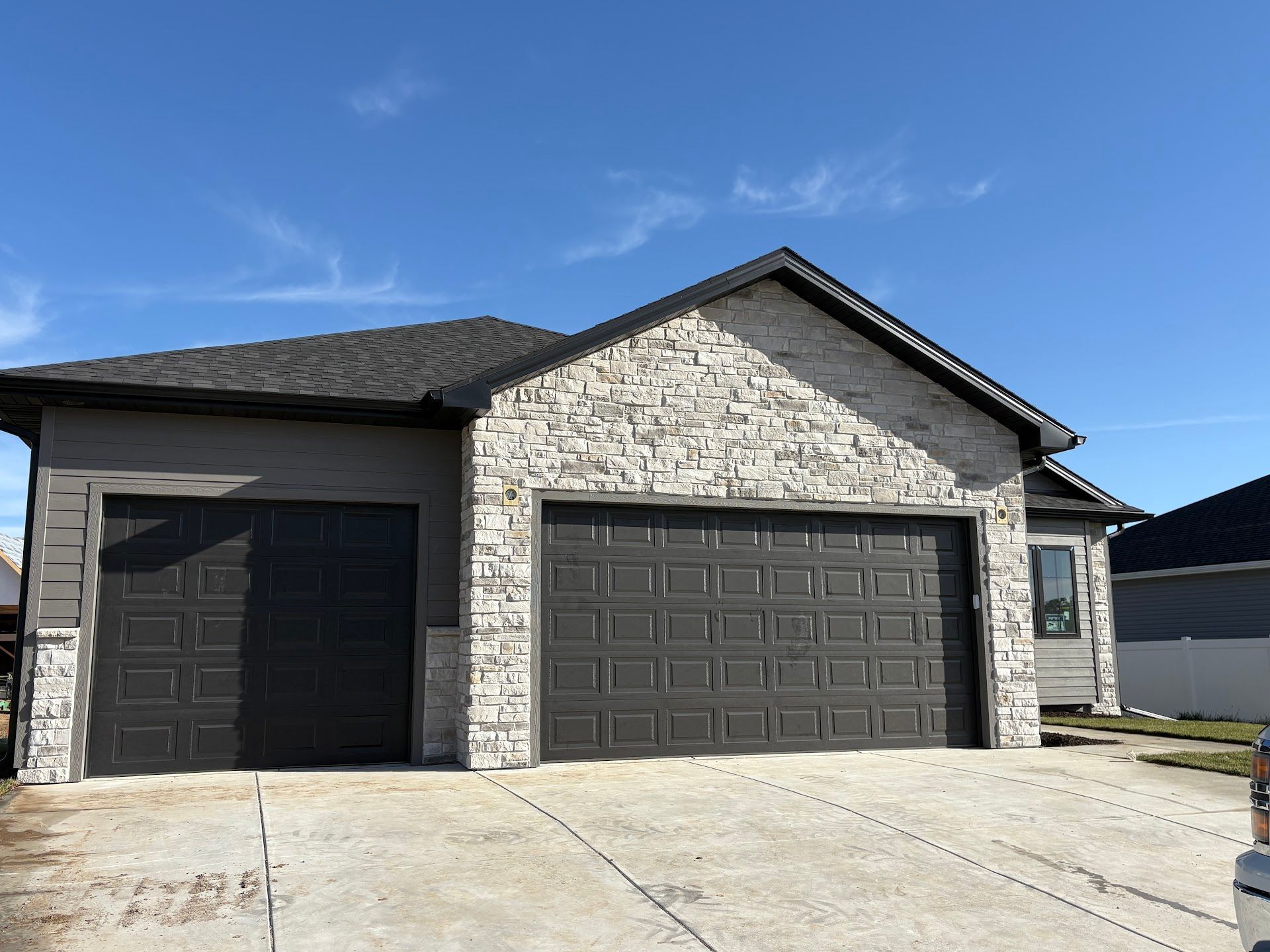 Exterior, Warm and Modern Home In Lincoln