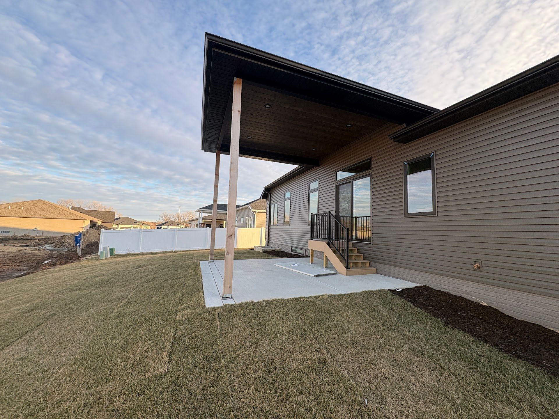 Exterior, Warm and Modern Home In Lincoln