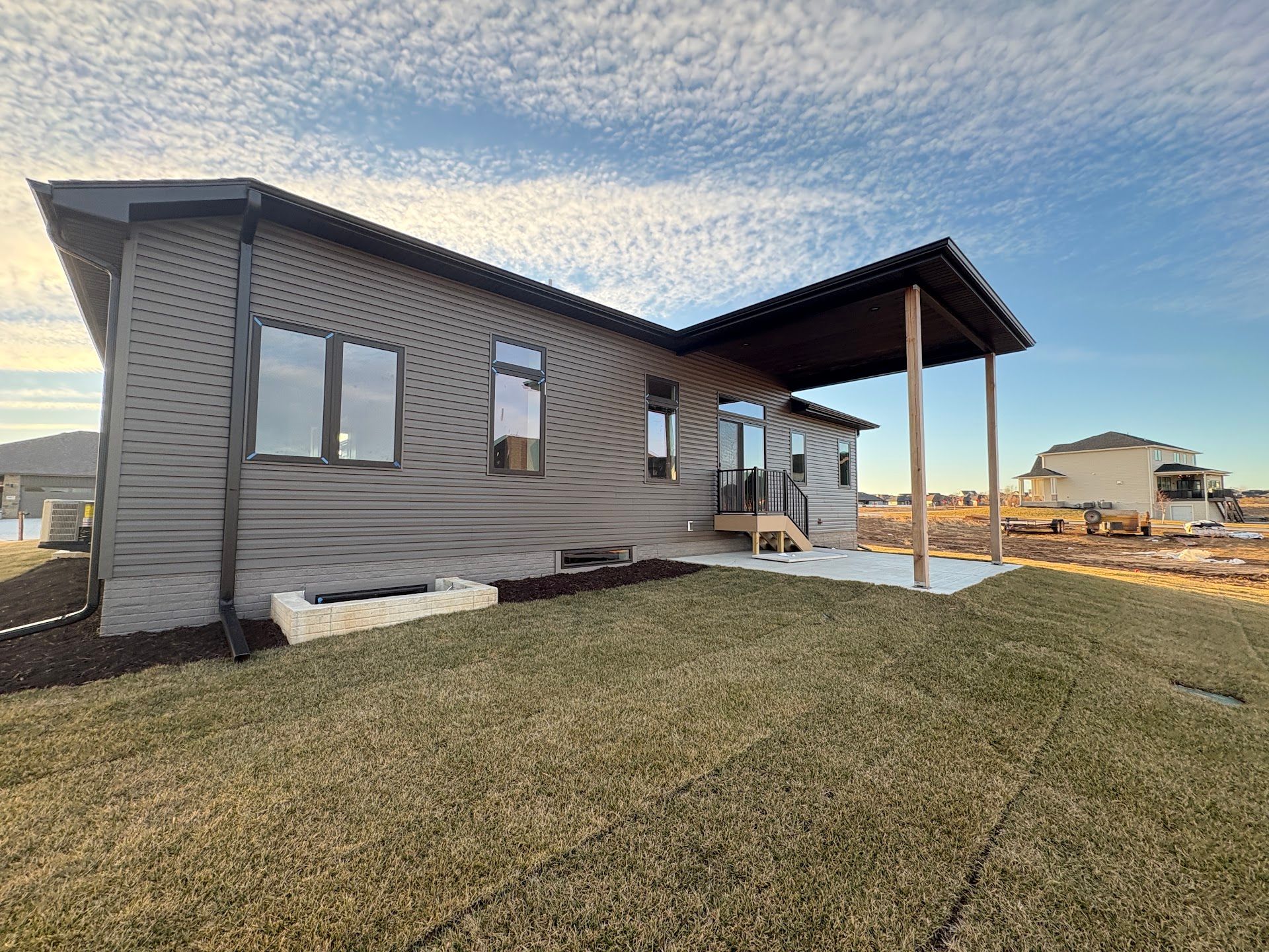 Exterior, Warm and Modern Home In Lincoln