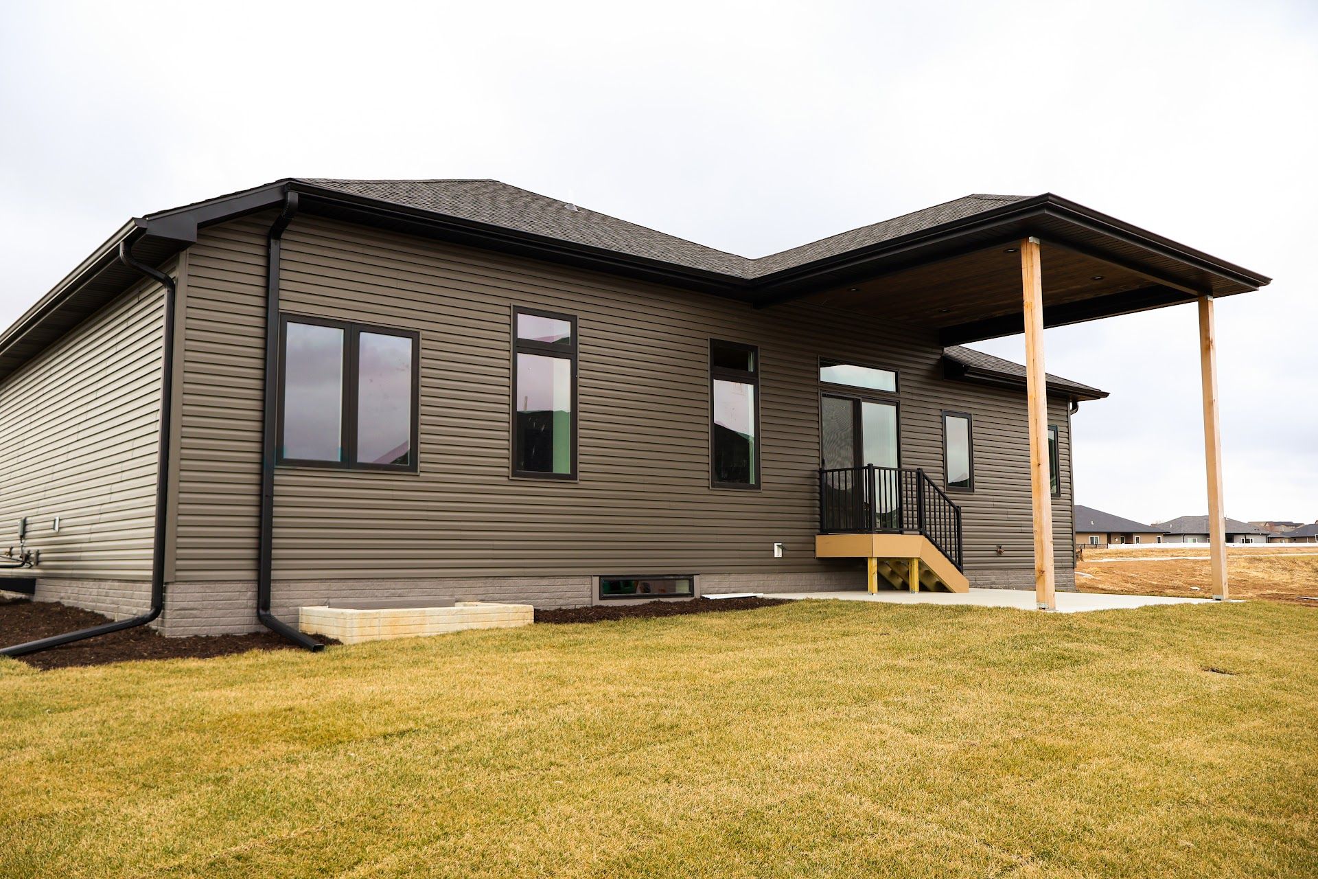 Exterior, Warm and Modern Home In Lincoln