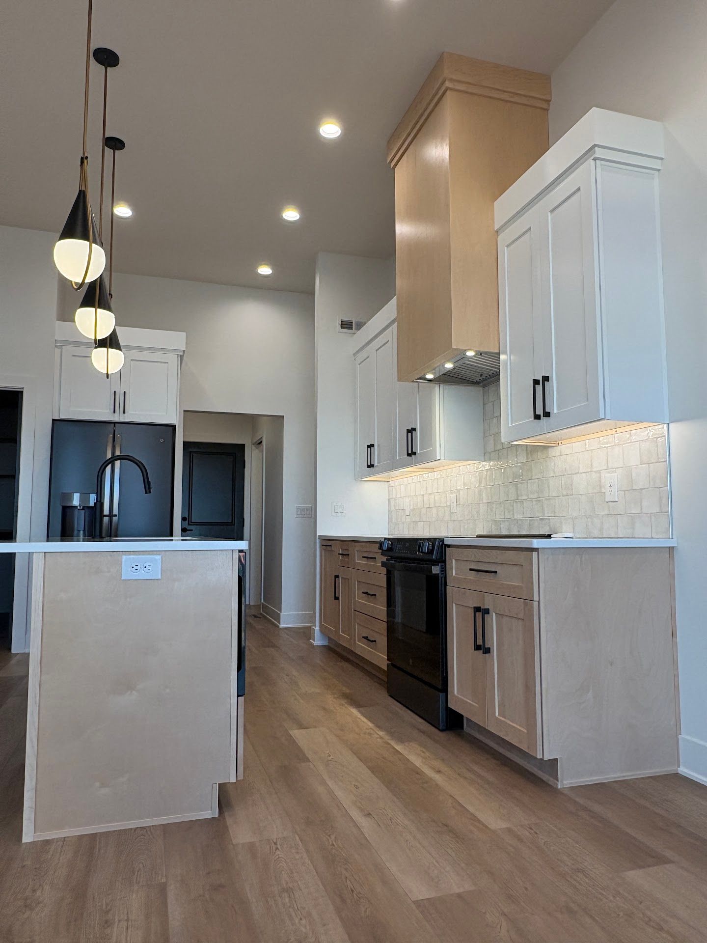 Kitchen, Warm and Modern Home In Lincoln