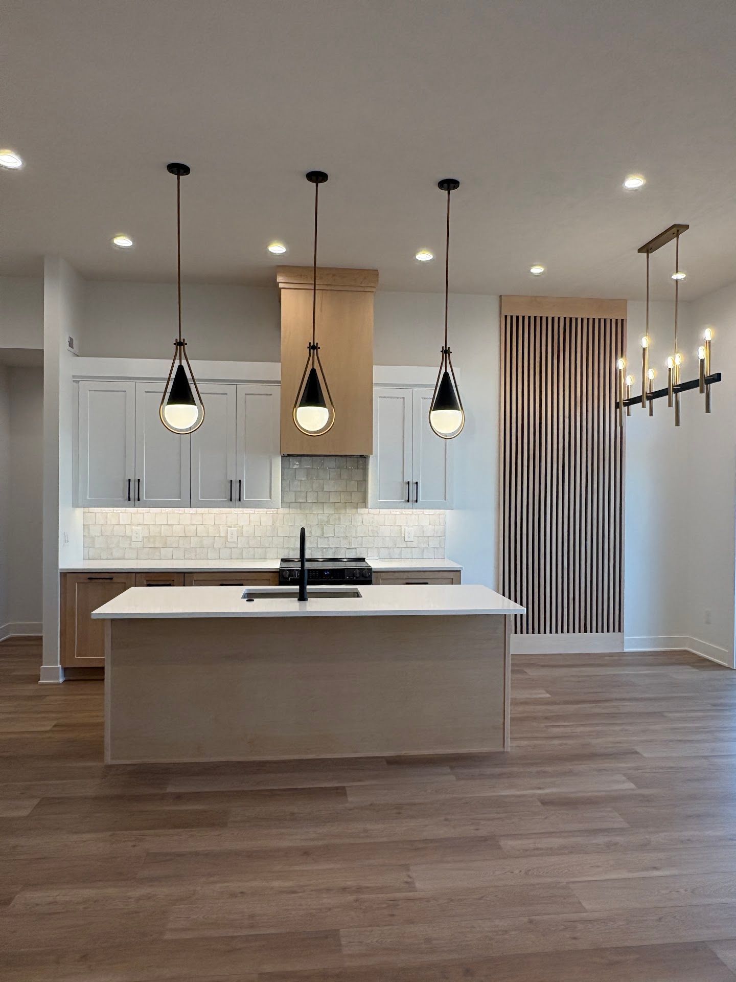 Kitchen, Warm and Modern Home In Lincoln