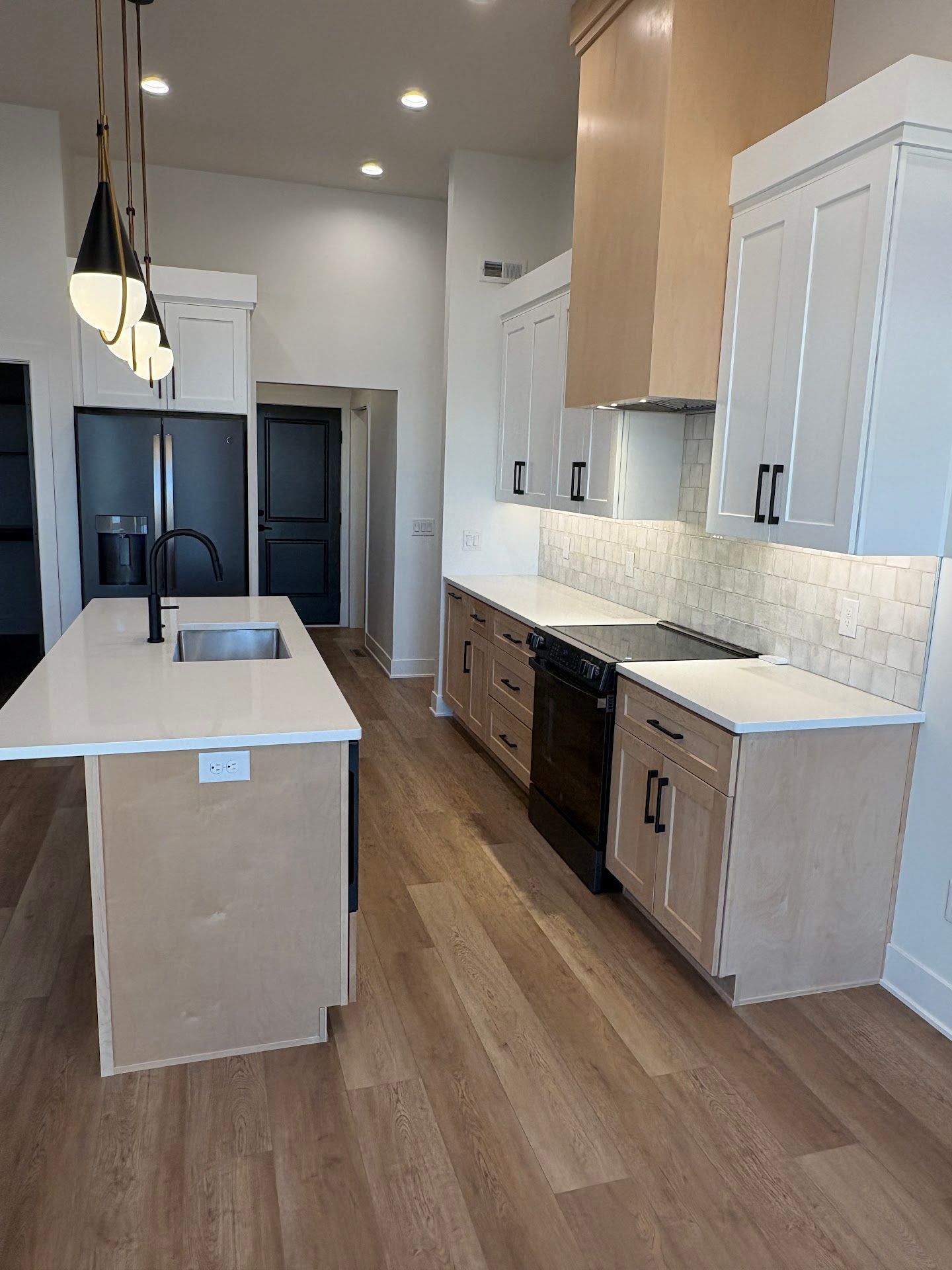 Kitchen, Warm and Modern Home In Lincoln