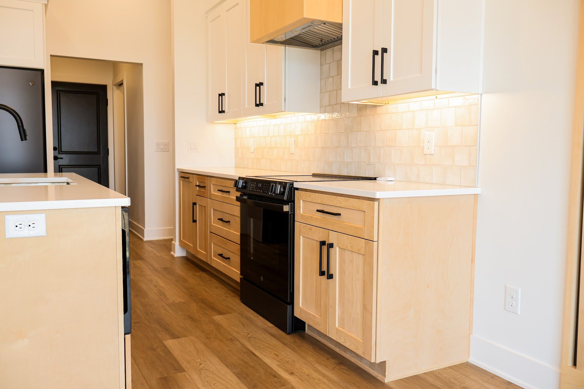 Kitchen, Warm and Modern Home In Lincoln