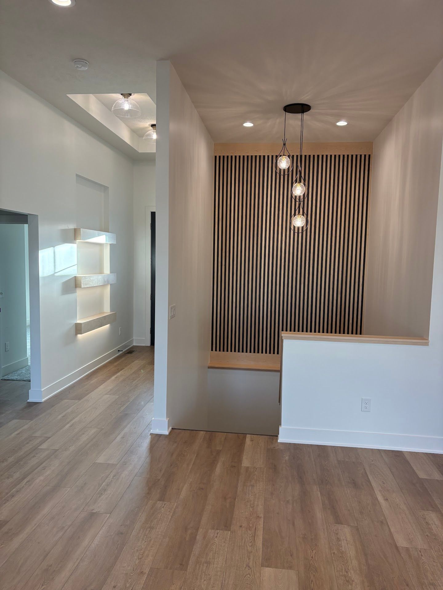 Staircase, Warm and Modern Home In Lincoln