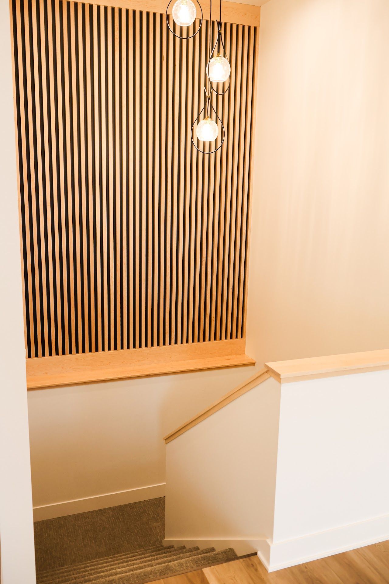 Staircase, Warm and Modern Home In Lincoln