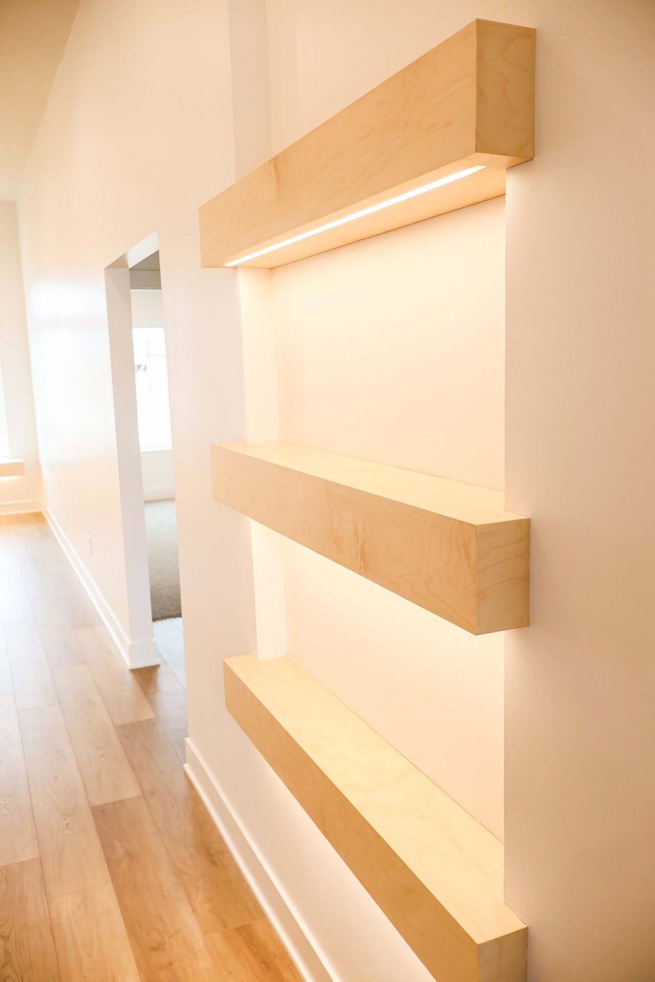 Staircase, Warm and Modern Home In Lincoln