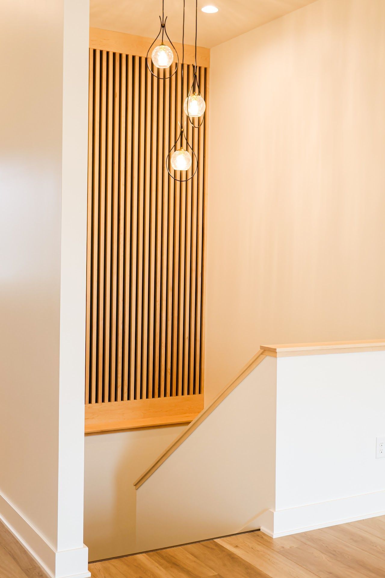 Staircase, Warm and Modern Home In Lincoln
