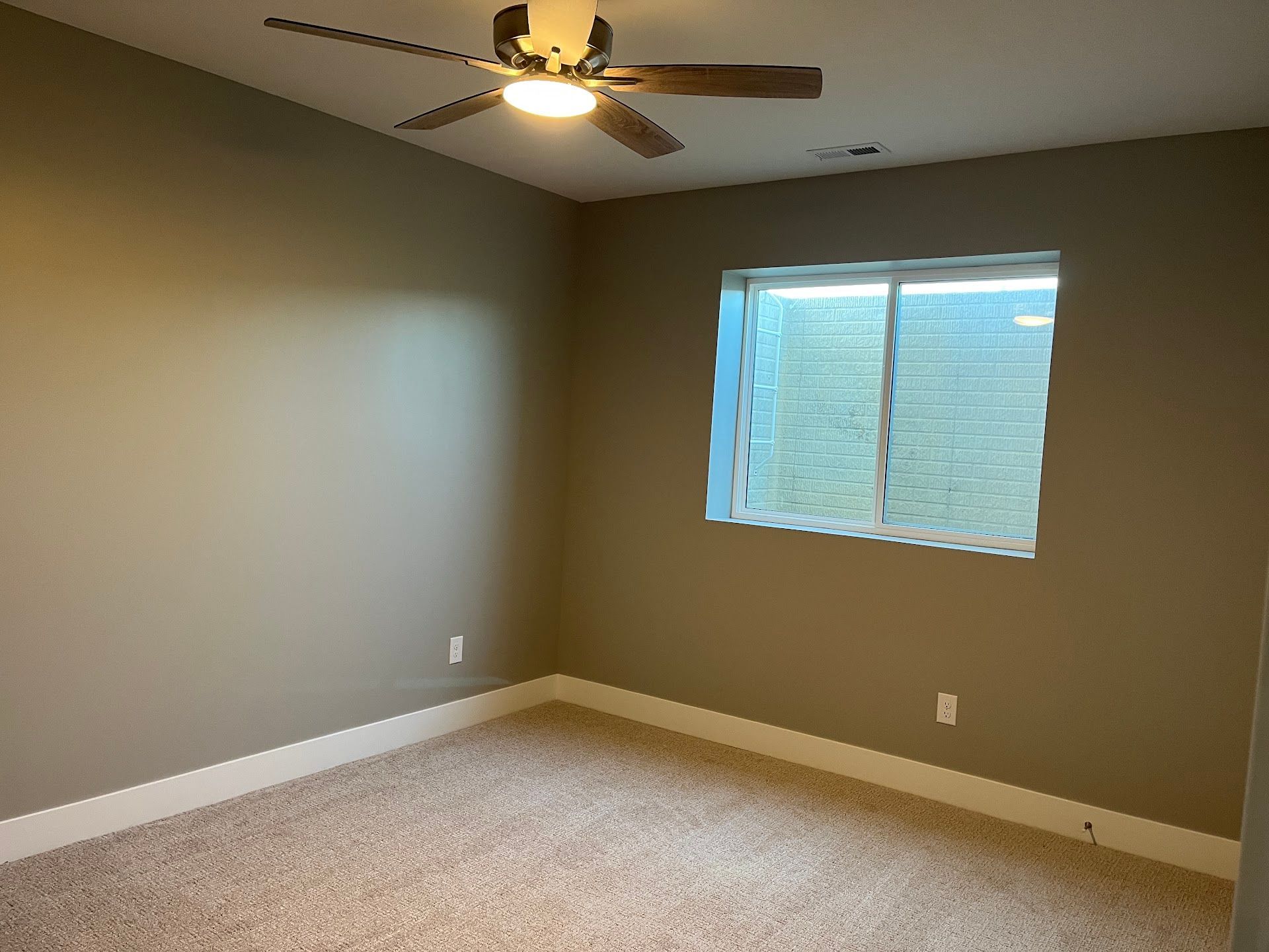 Basement, Wilderness Sky New Custom Home