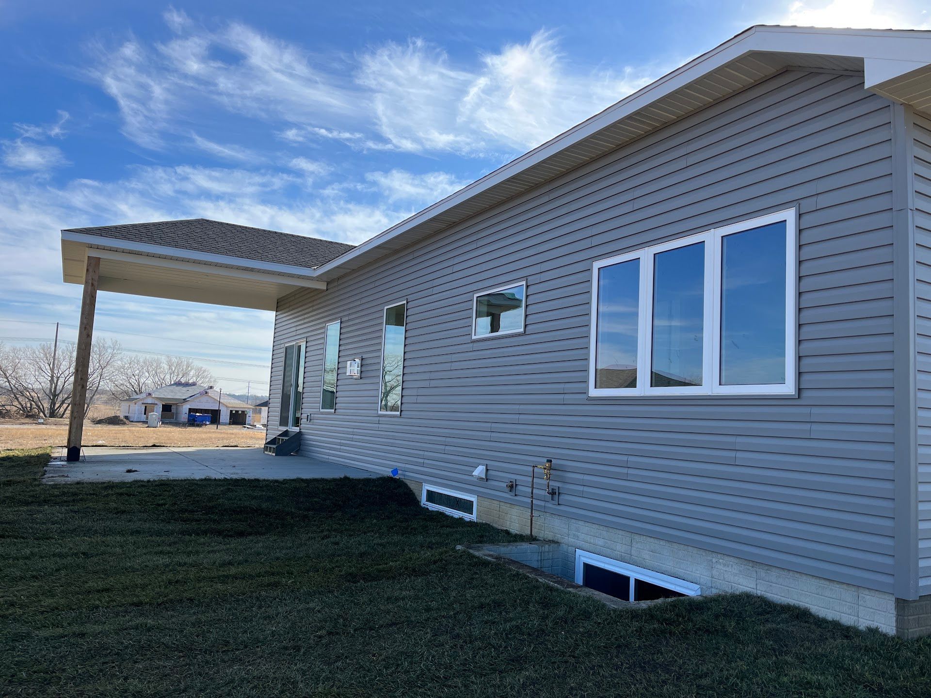 Exterior, Wilderness Sky New Custom Home