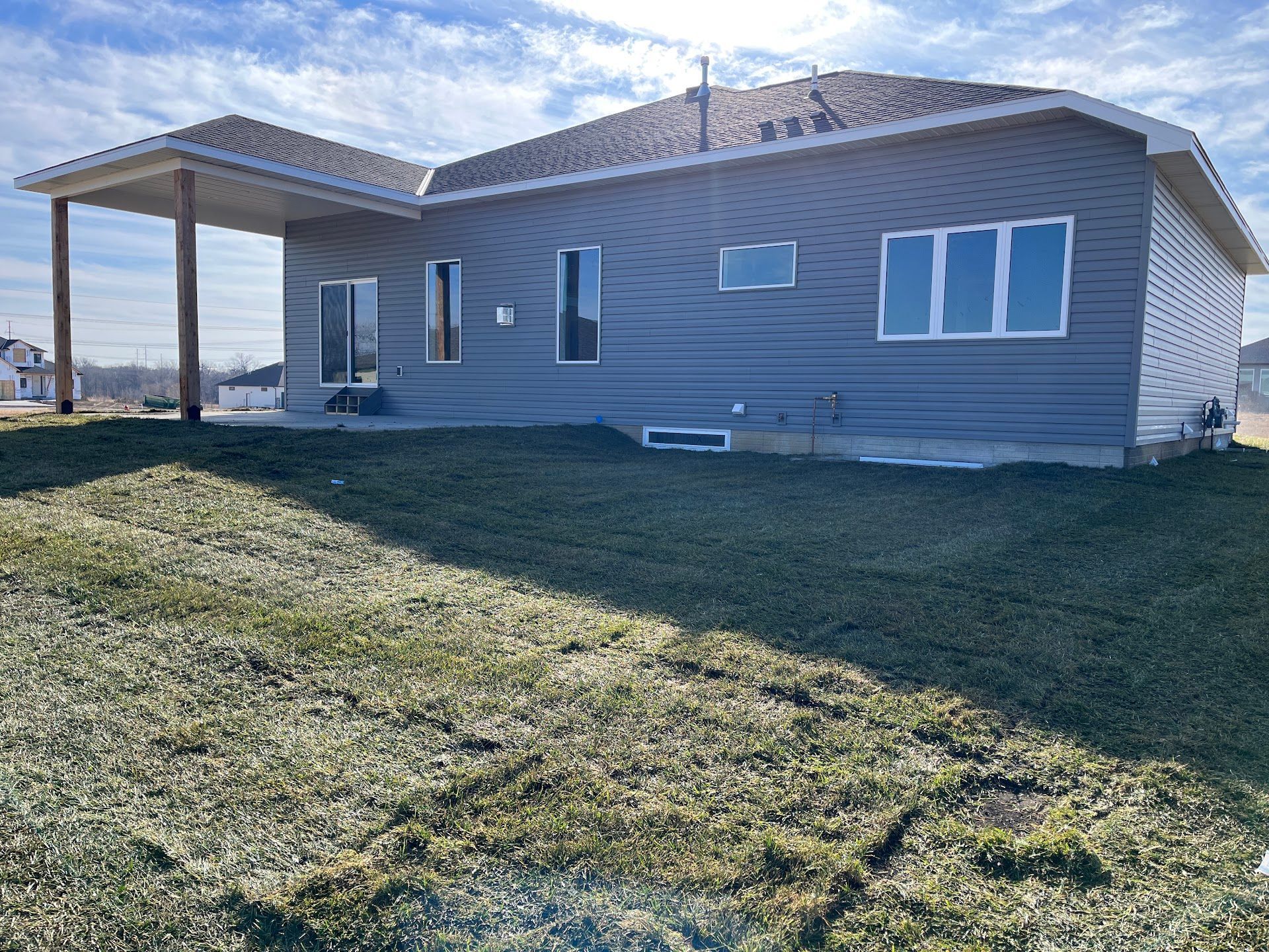 Exterior, Wilderness Sky New Custom Home