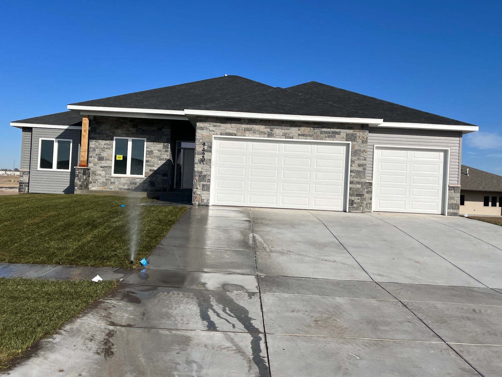 Exterior, Wilderness Sky New Custom Home