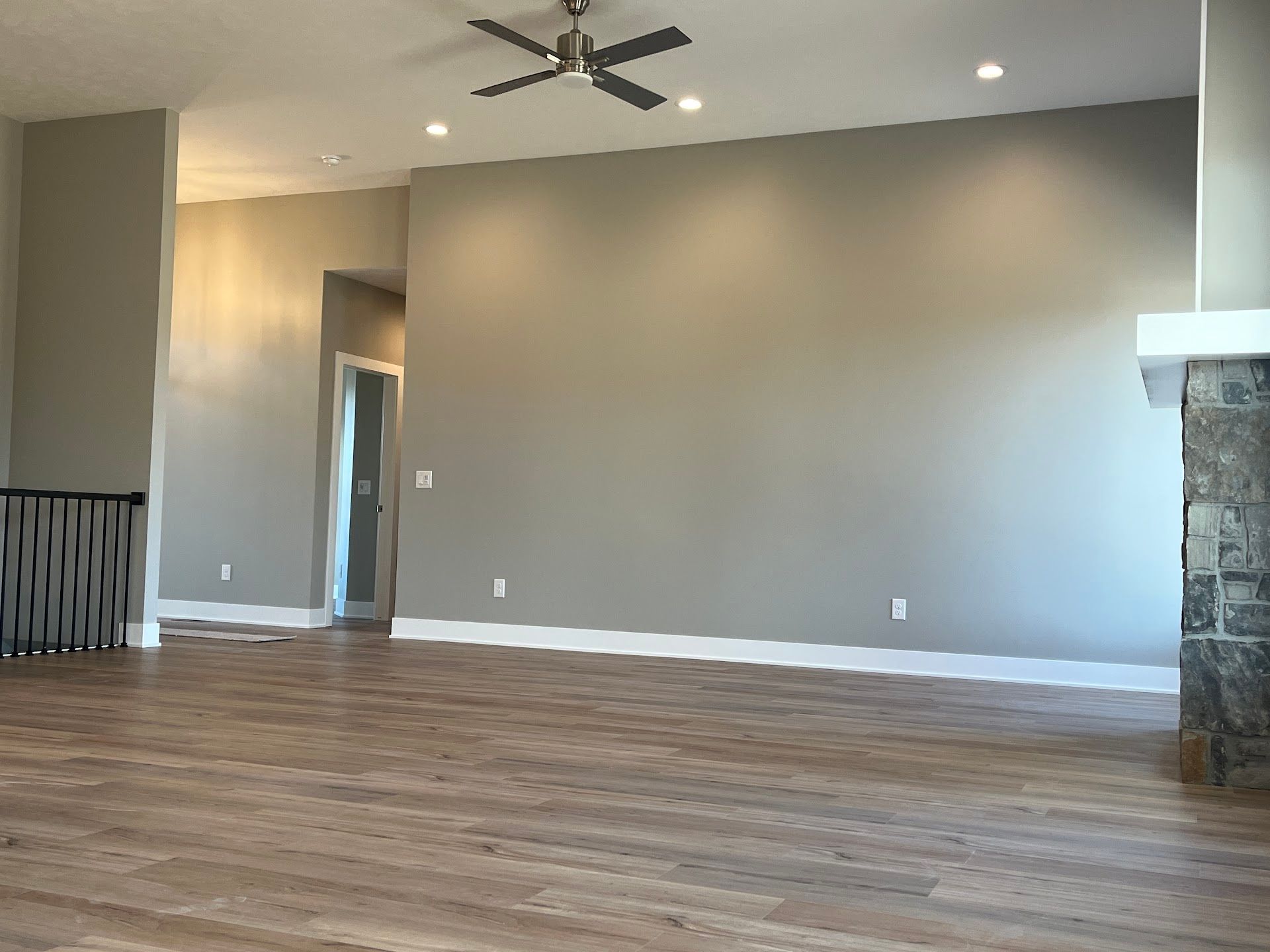 Living room, Wilderness Sky New Custom Home