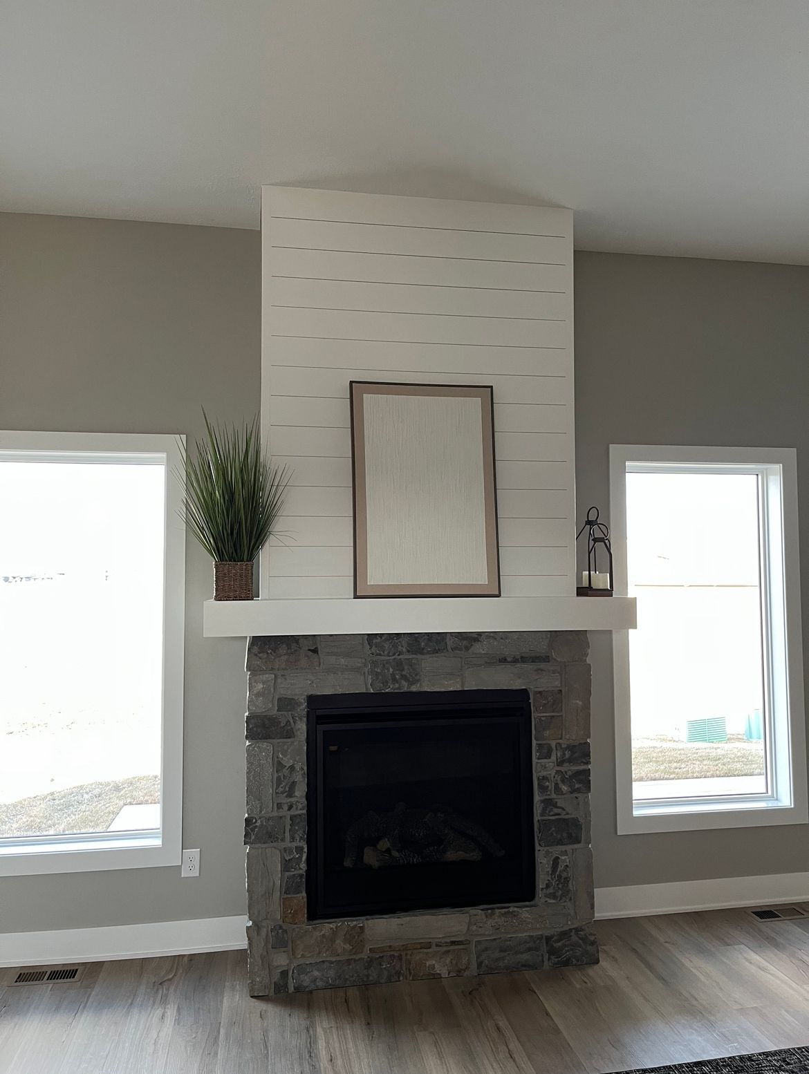 Living room, Wilderness Sky New Custom Home