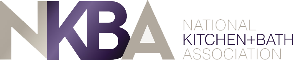 NKBA National Kitchen & Bath Association logo with purple and gray lettering