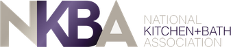NKBA National Kitchen & Bath Association logo with purple and gray lettering