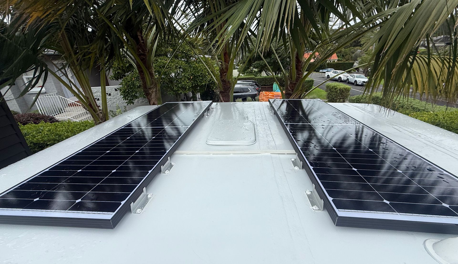 Install 2 solar panles