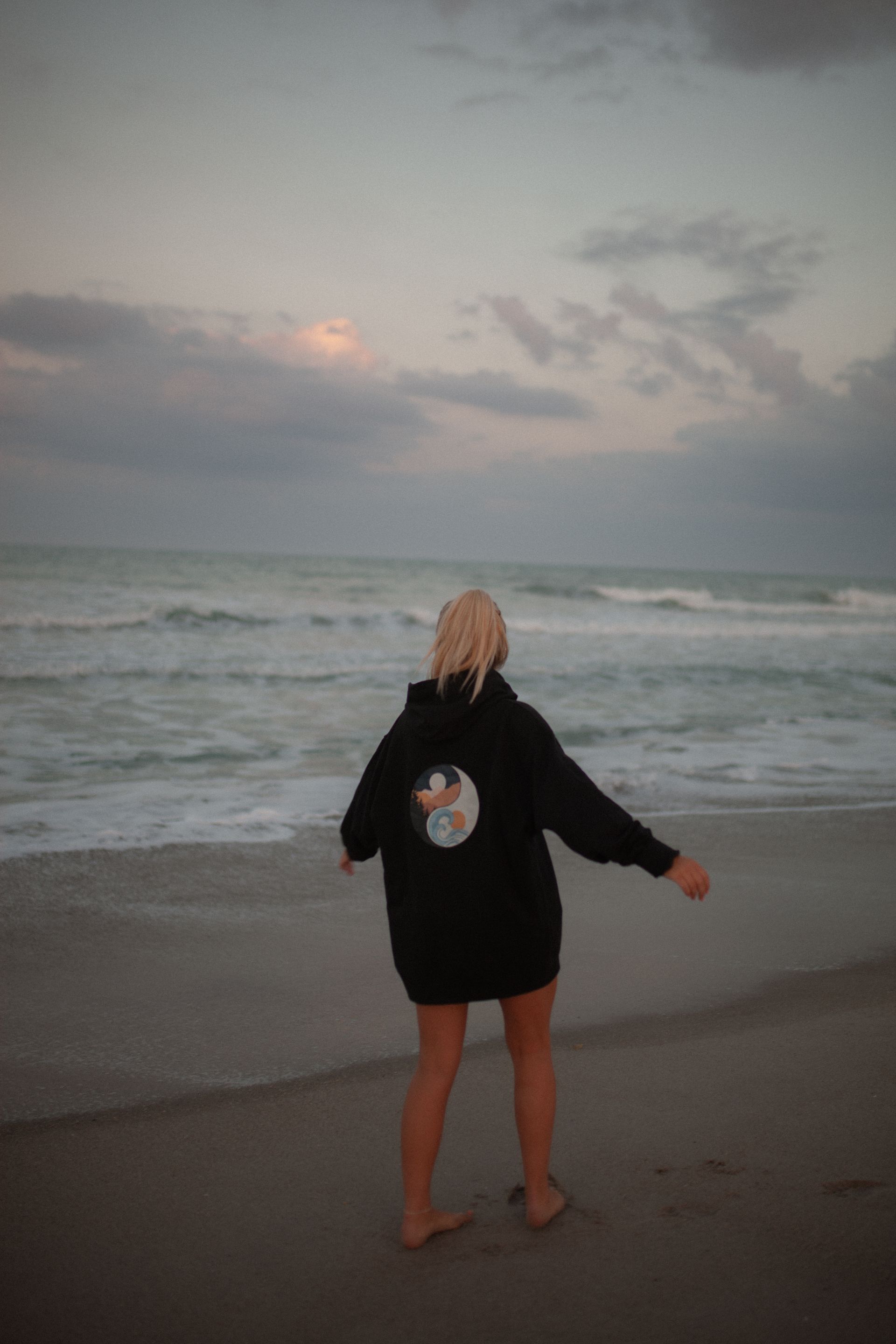 Independent Trading Co. Hooded Sweatshirt - Black
