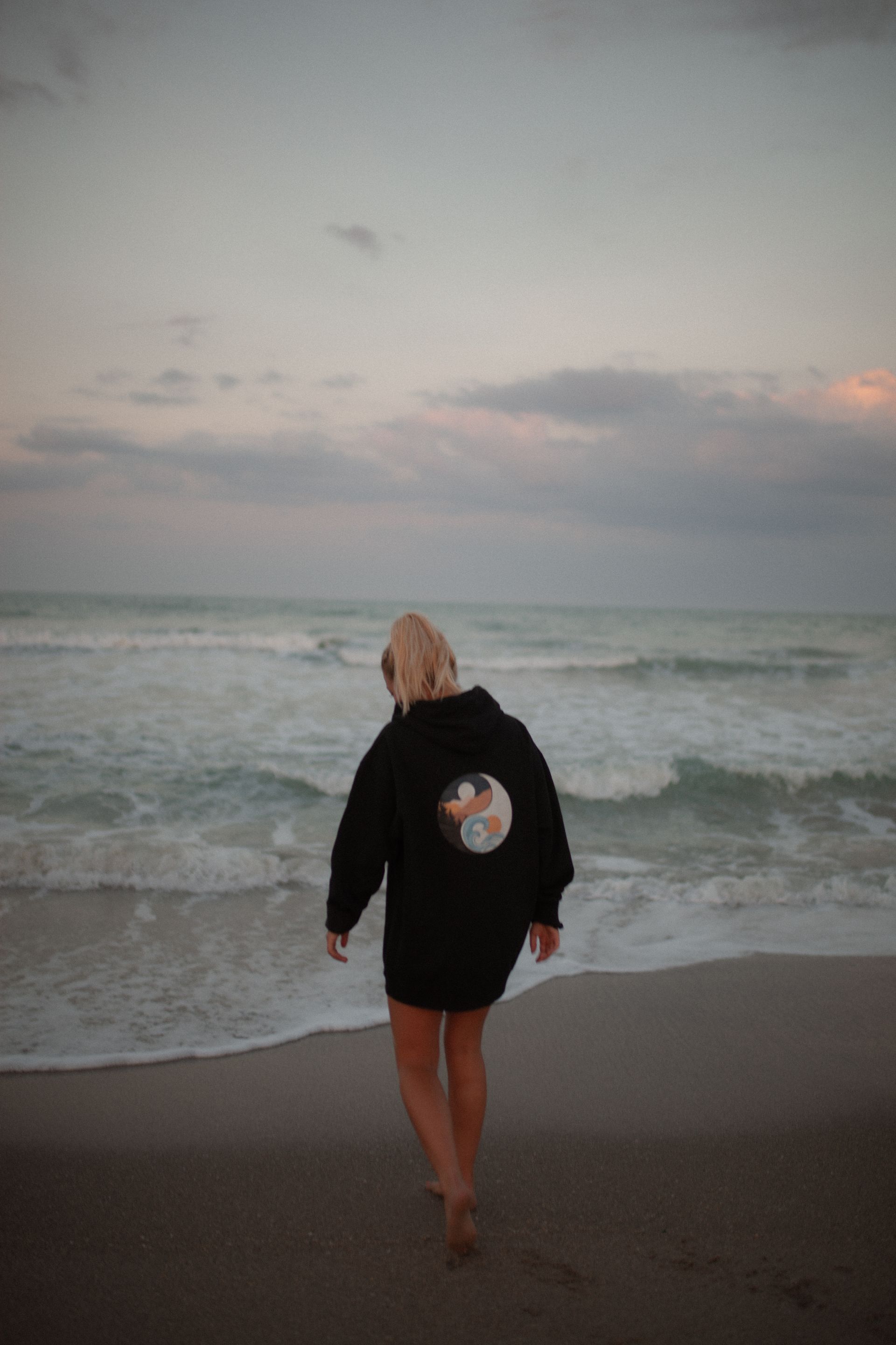 Independent Trading Co. Hooded Sweatshirt - Black