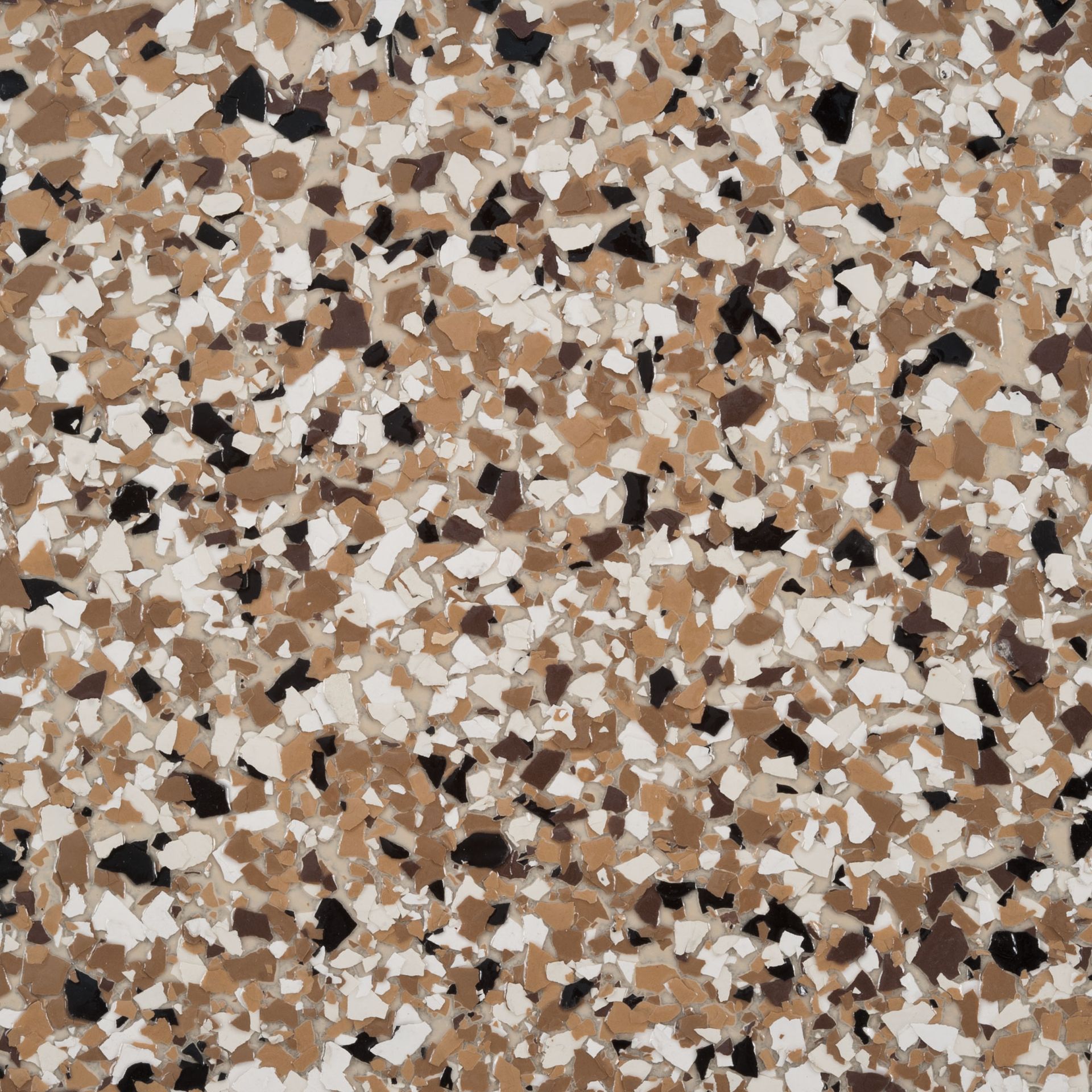 Un gros plan d'une texture de marbre marron, blanc et noir.