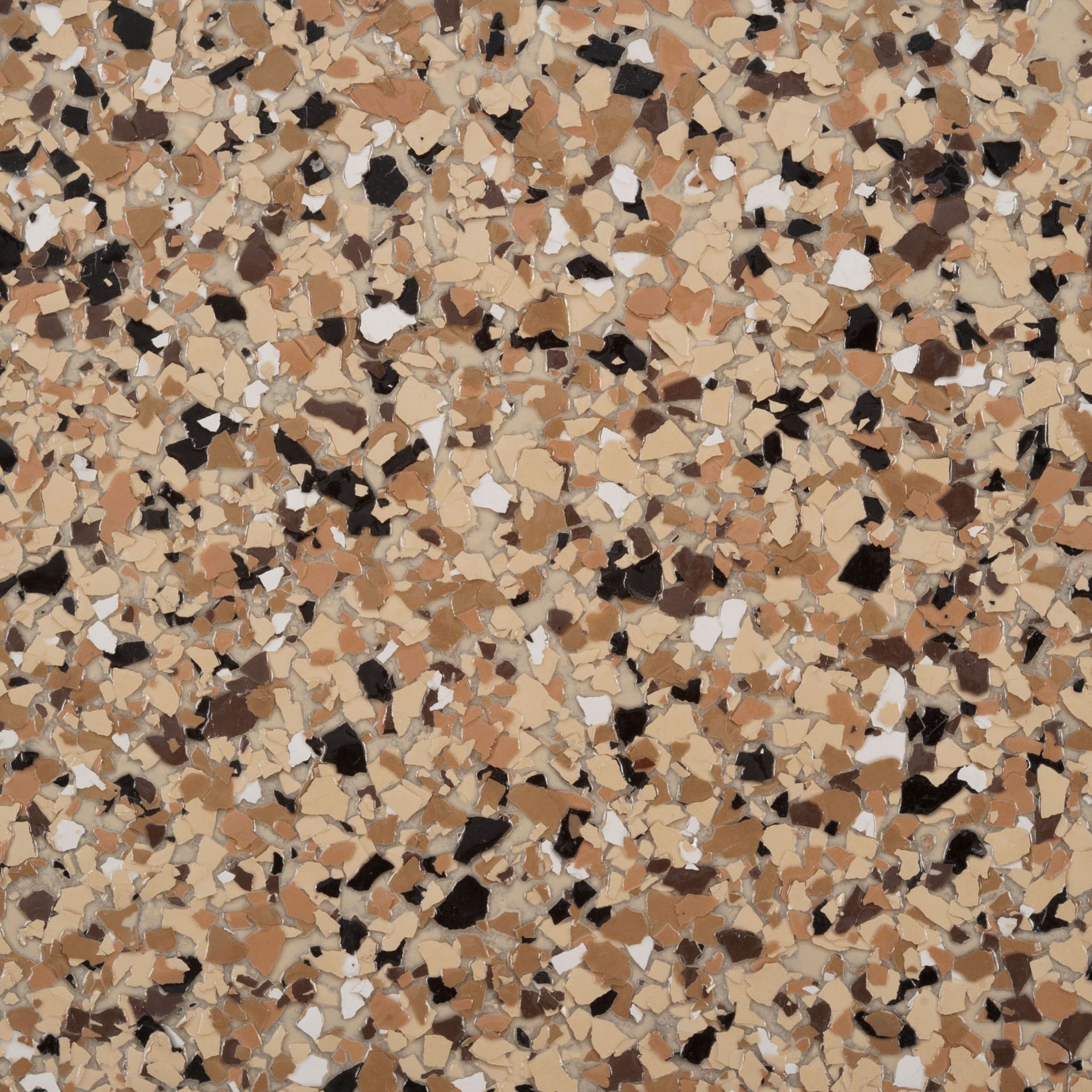 Un gros plan d'une texture de marbre marron, blanc et noir.